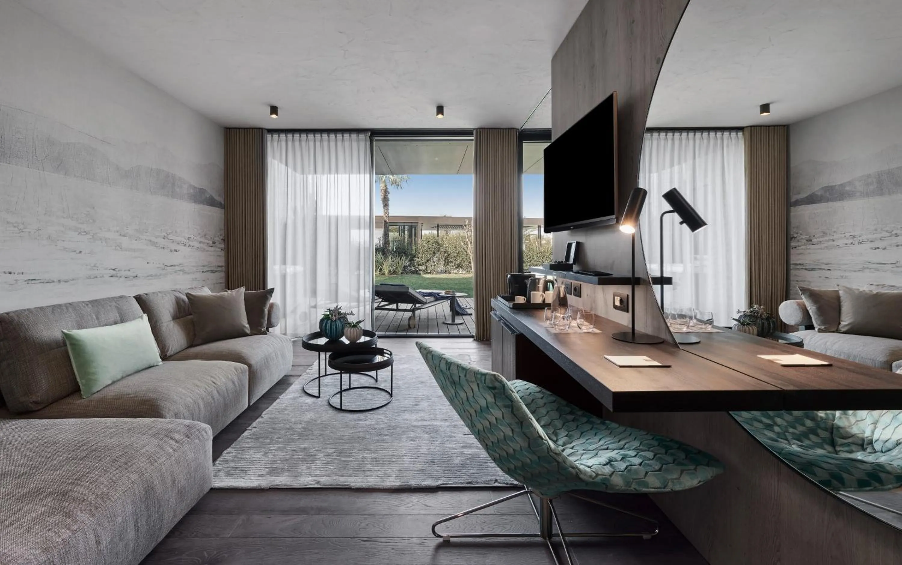 Living room in Quellenhof Luxury Resort Lazise