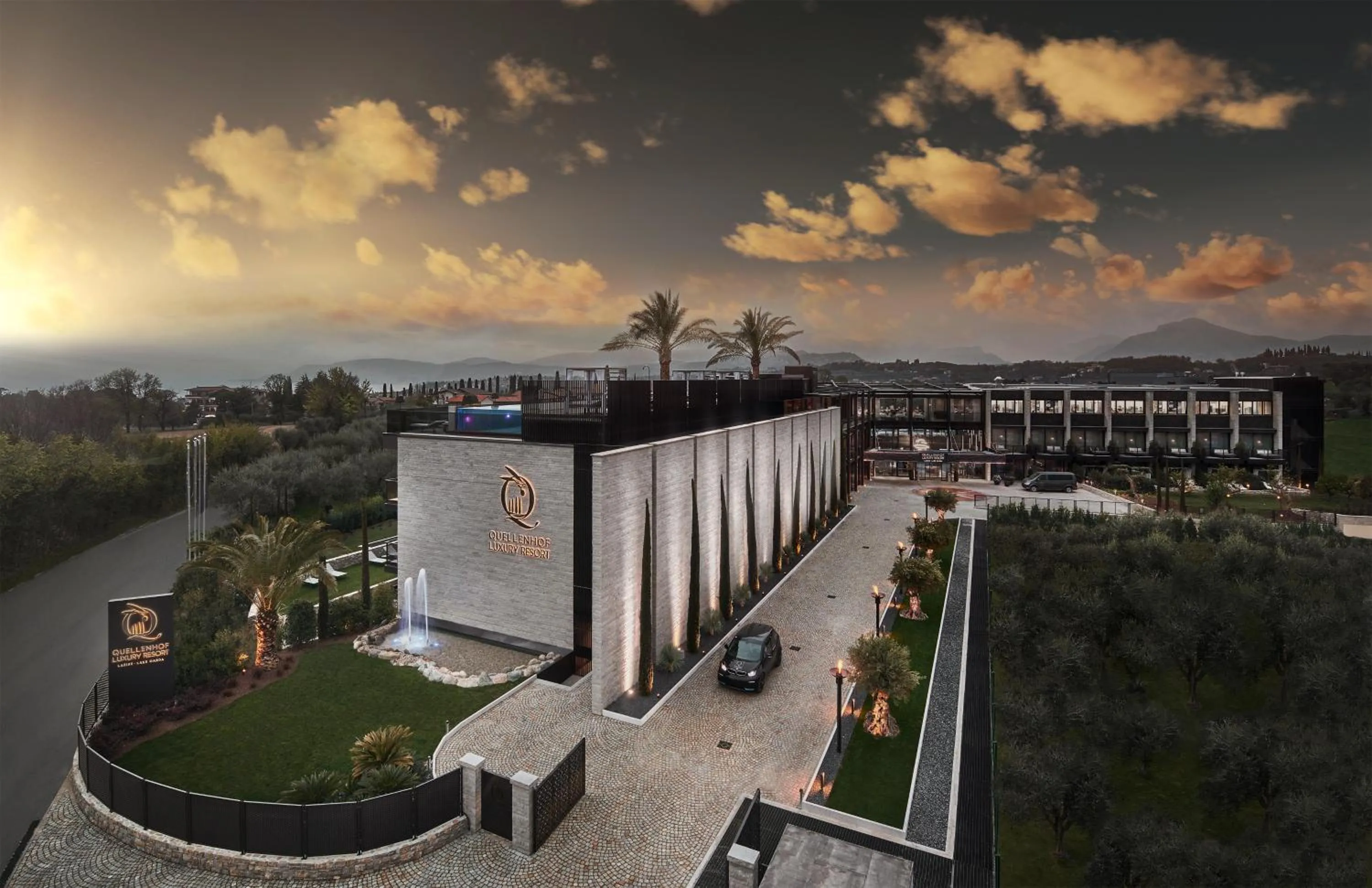 Property building in Quellenhof Luxury Resort Lazise