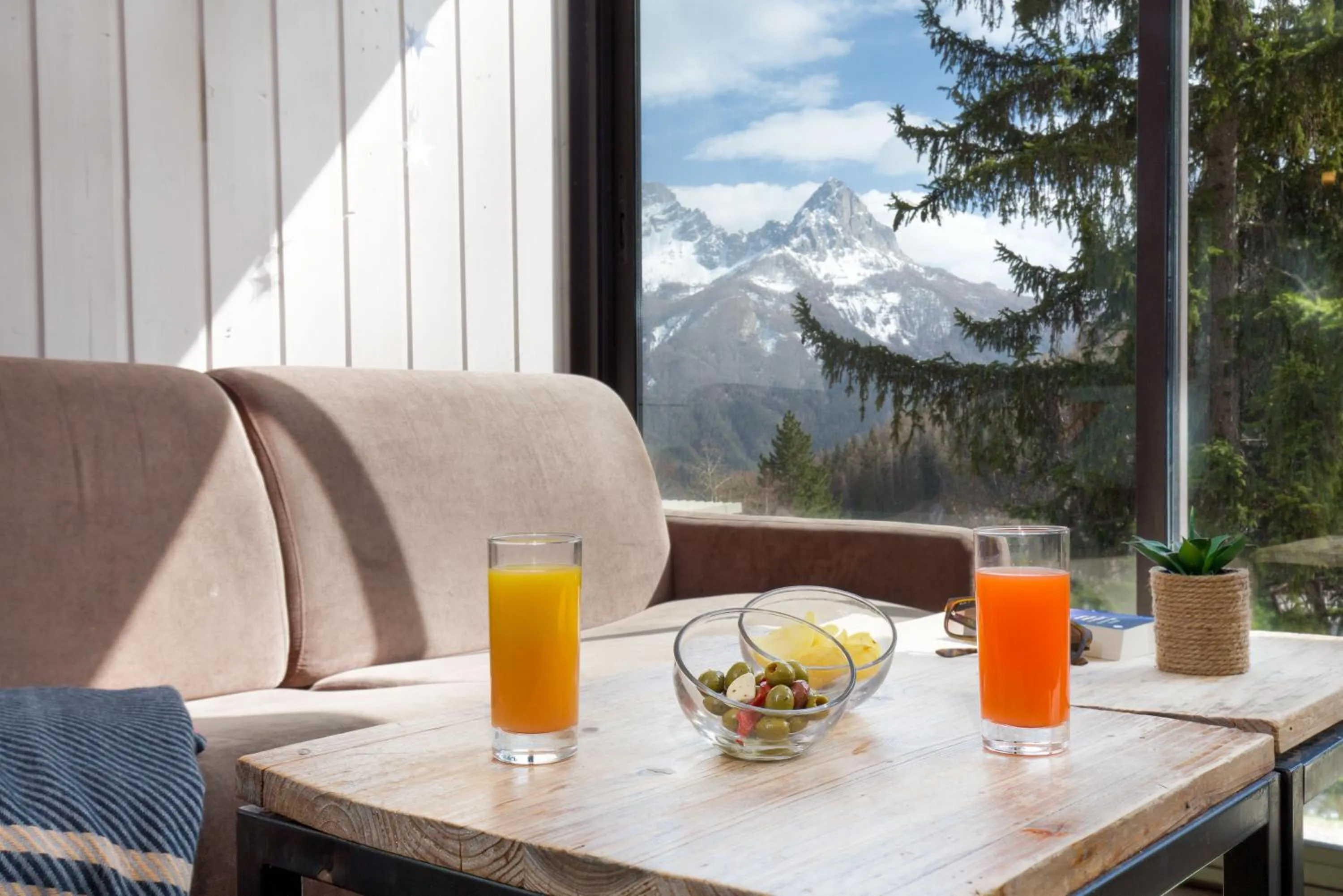 Living room in SOWELL RESIDENCES Pra Loup