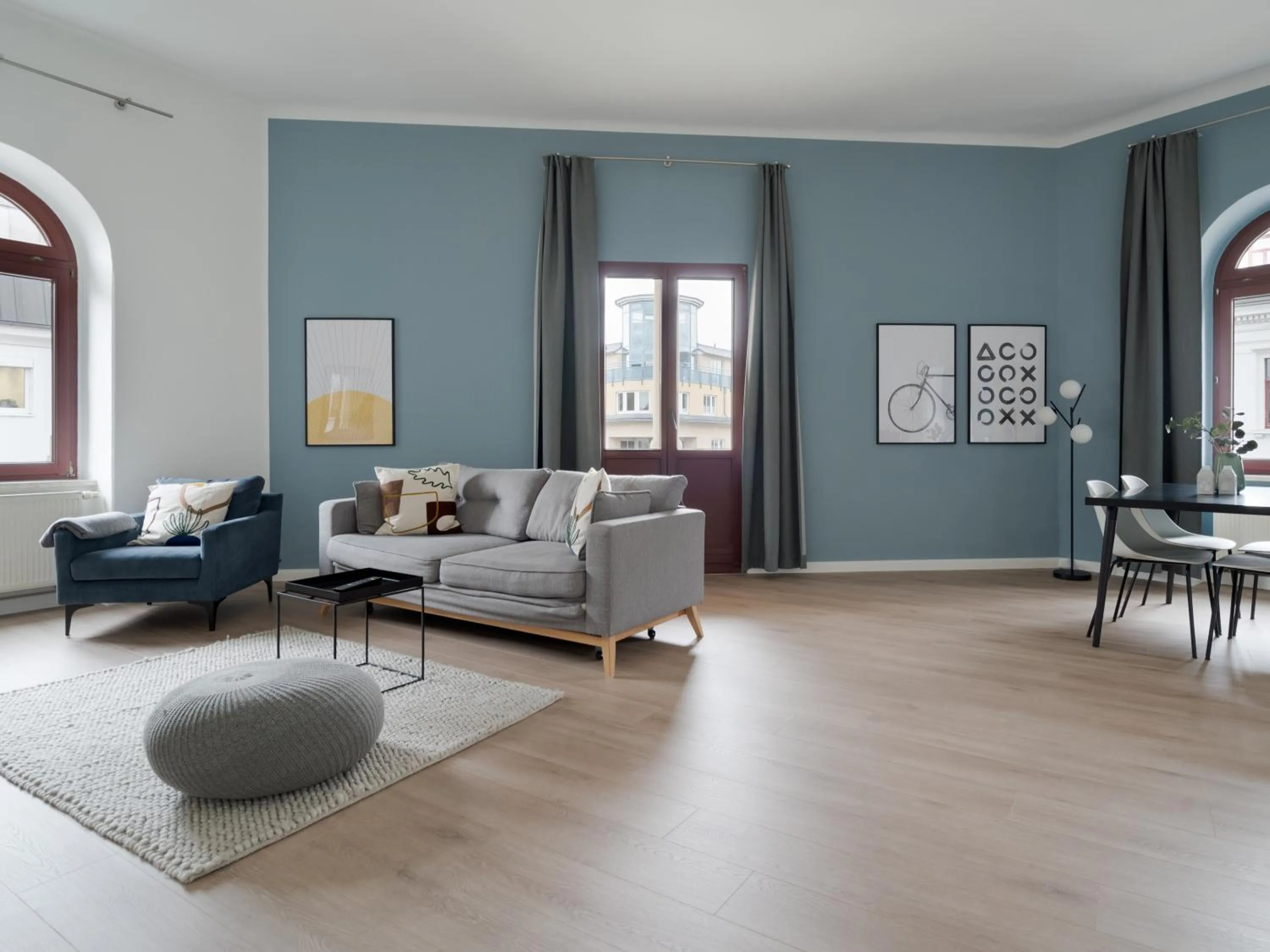 Living room in Limehome Dresden Hoyerswerdaerstraße