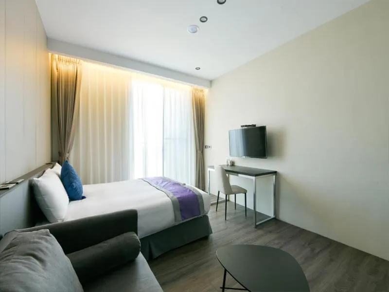Bed in Hotel Hesper HSR Taichung