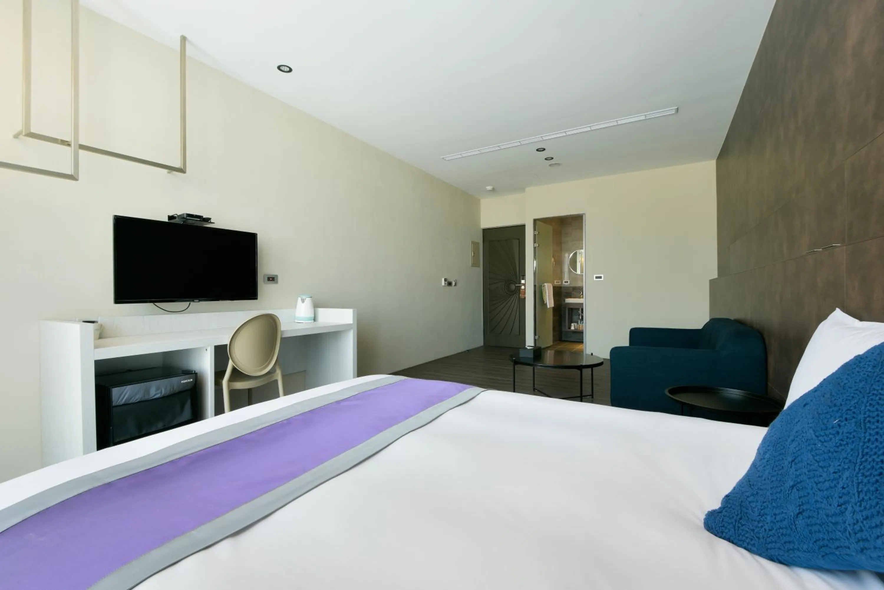 Bed in Hotel Hesper HSR Taichung