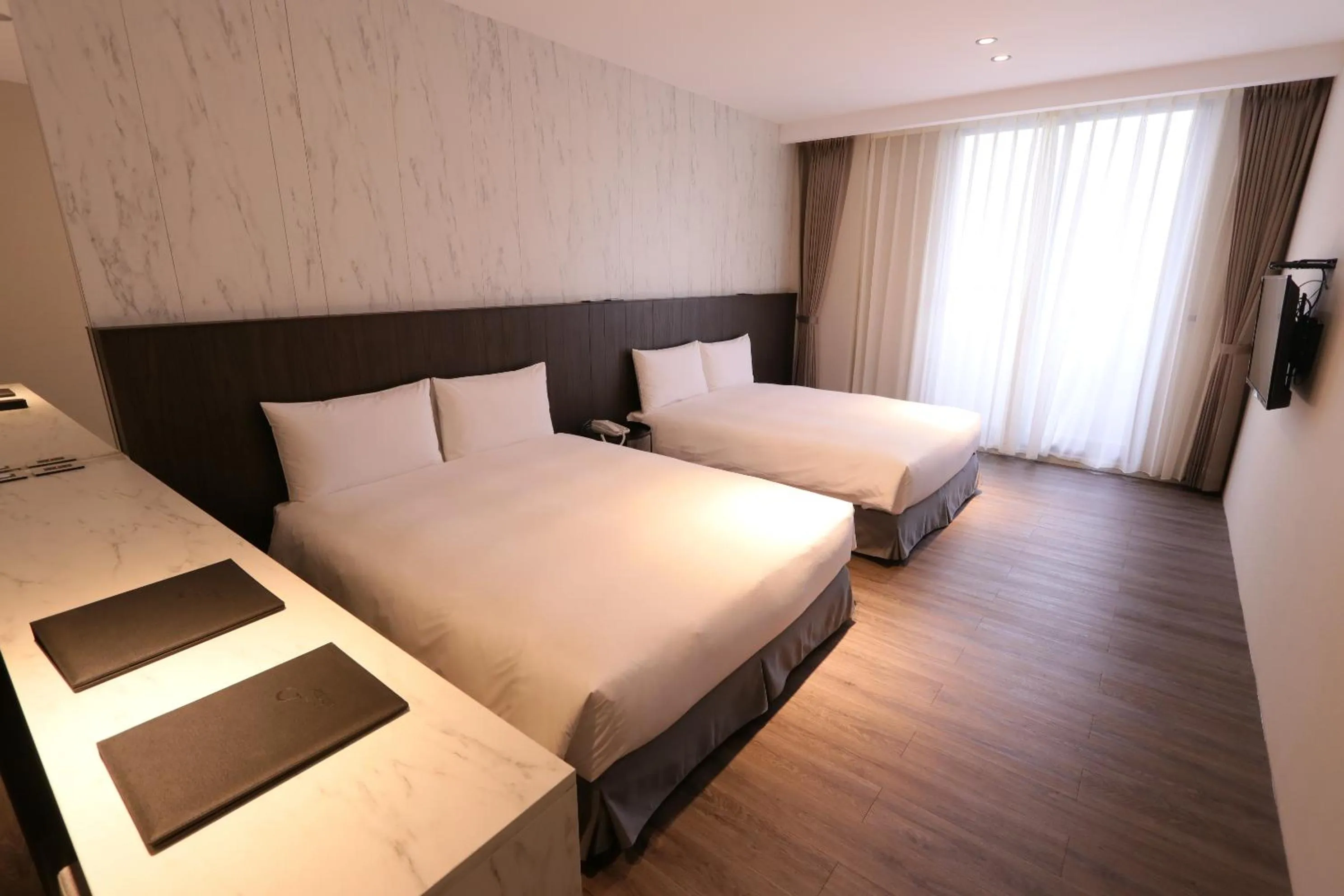 Bed in Hotel Hesper HSR Taichung
