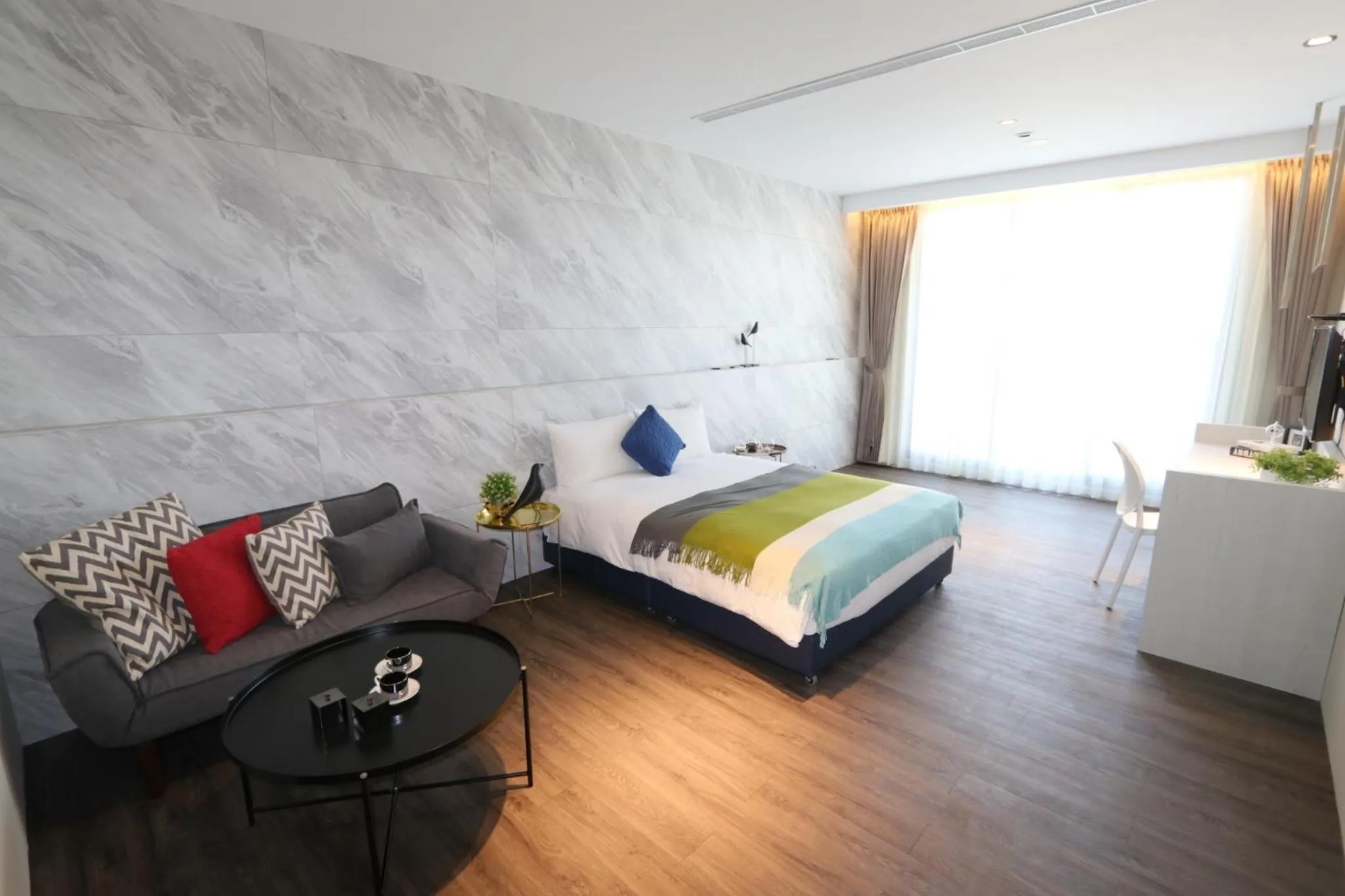 Bed in Hotel Hesper HSR Taichung