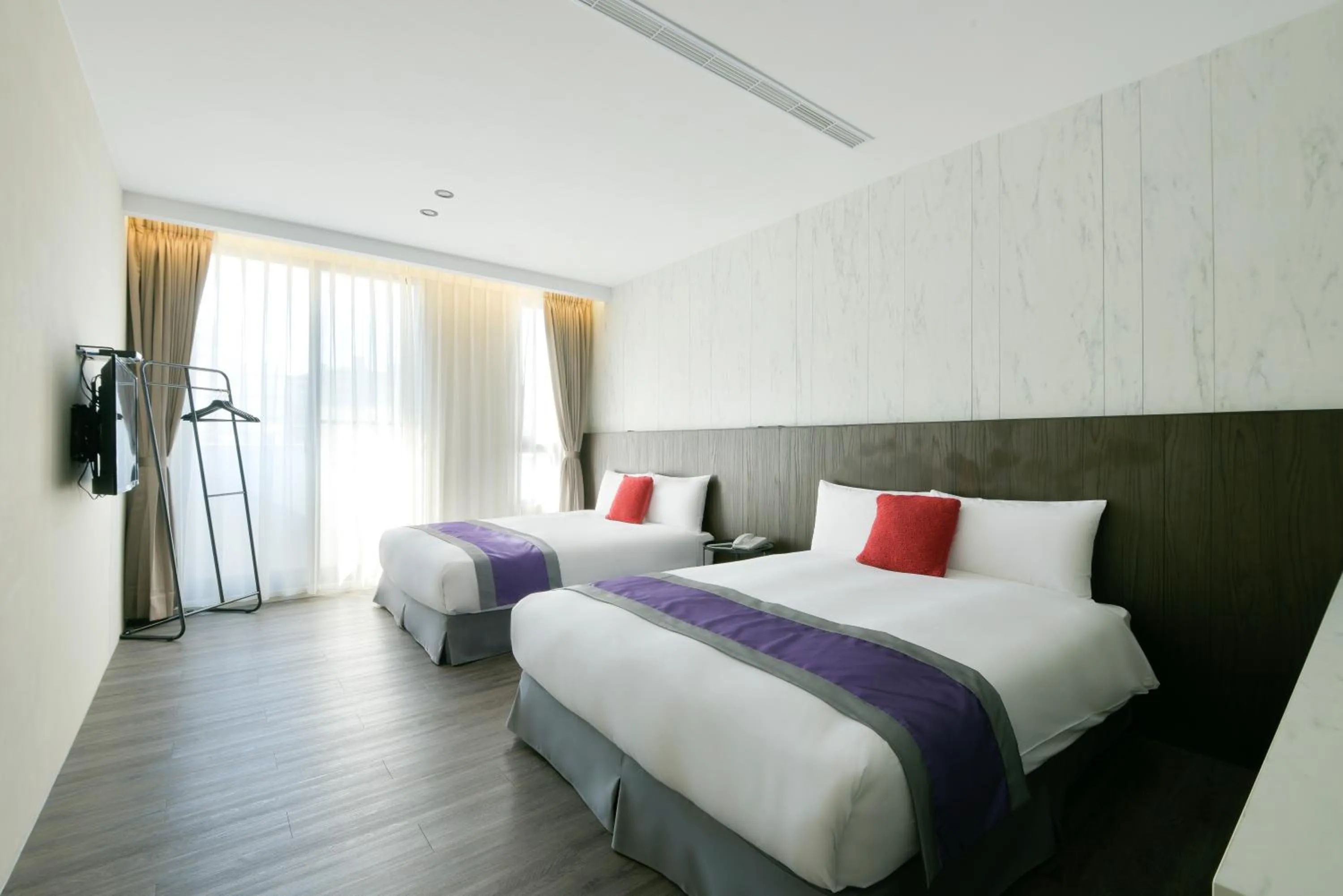Bed in Hotel Hesper HSR Taichung