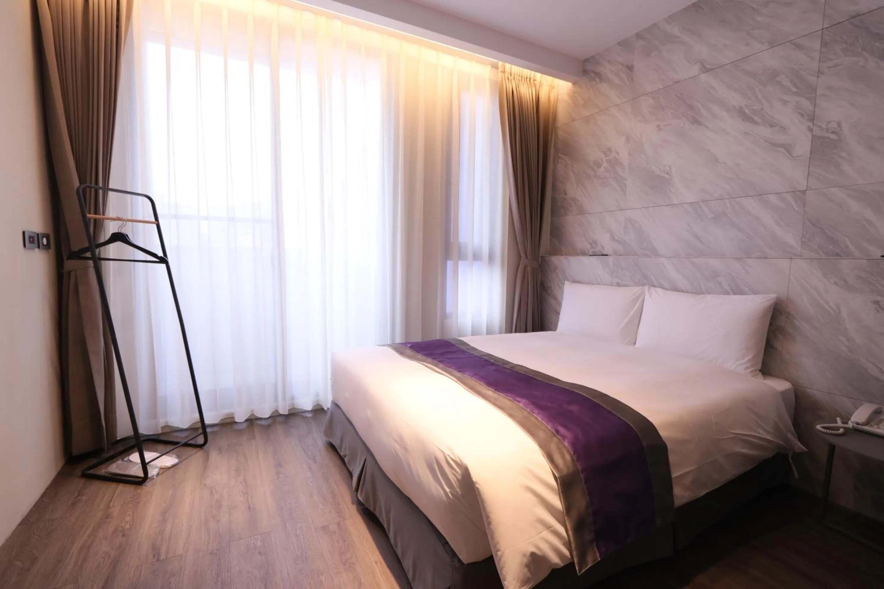 Bed in Hotel Hesper HSR Taichung