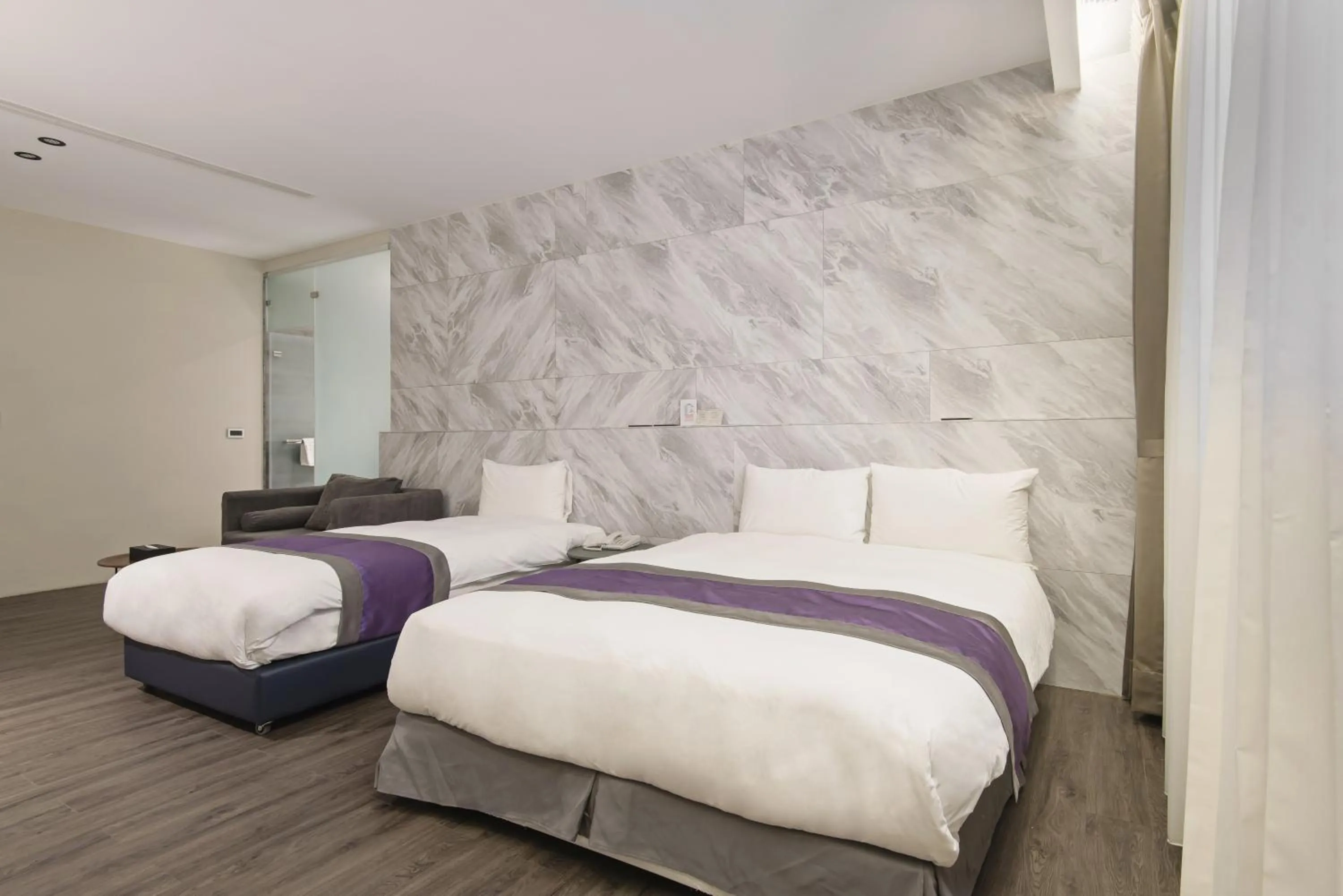 Bed in Hotel Hesper HSR Taichung