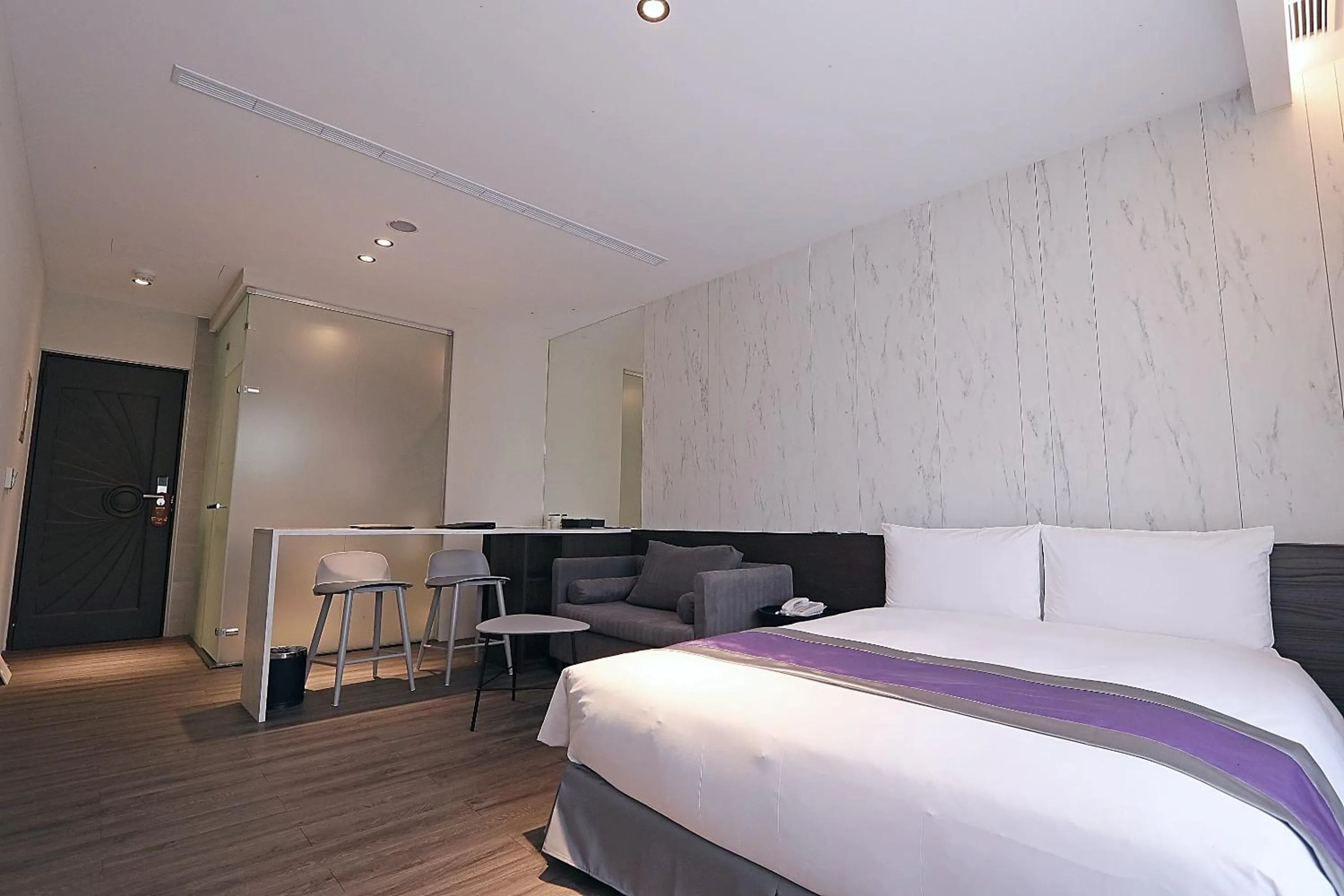 Bed in Hotel Hesper HSR Taichung