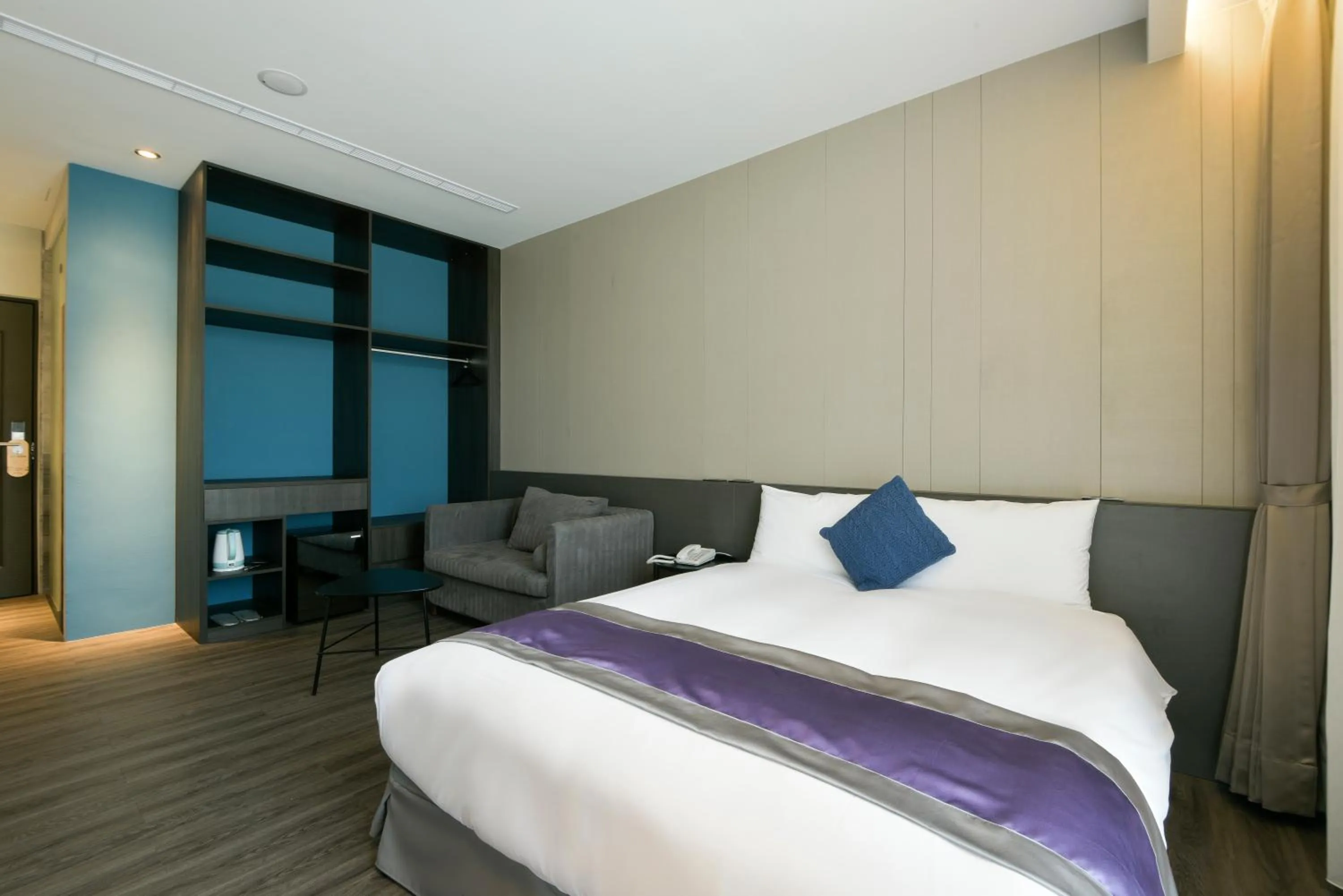 Bed in Hotel Hesper HSR Taichung