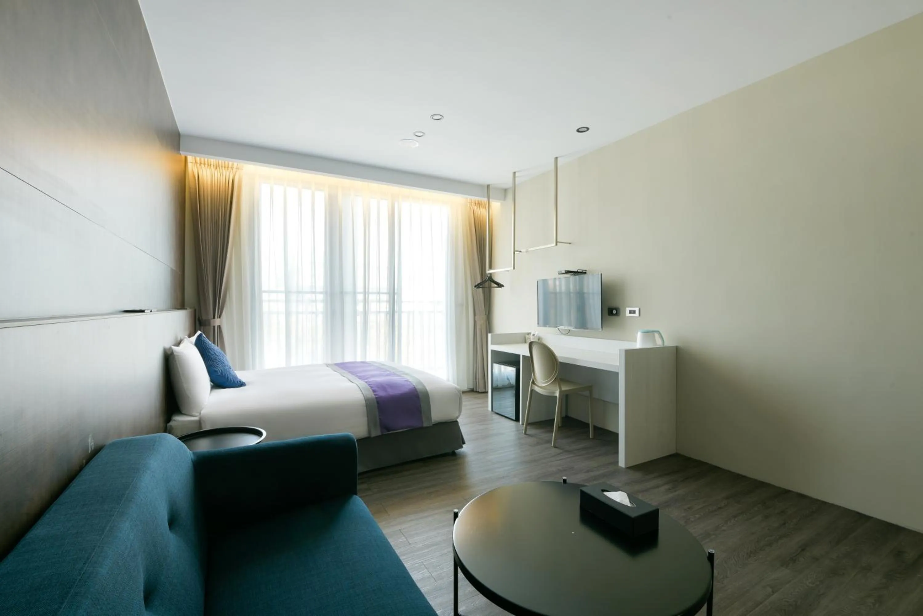 Bed in Hotel Hesper HSR Taichung