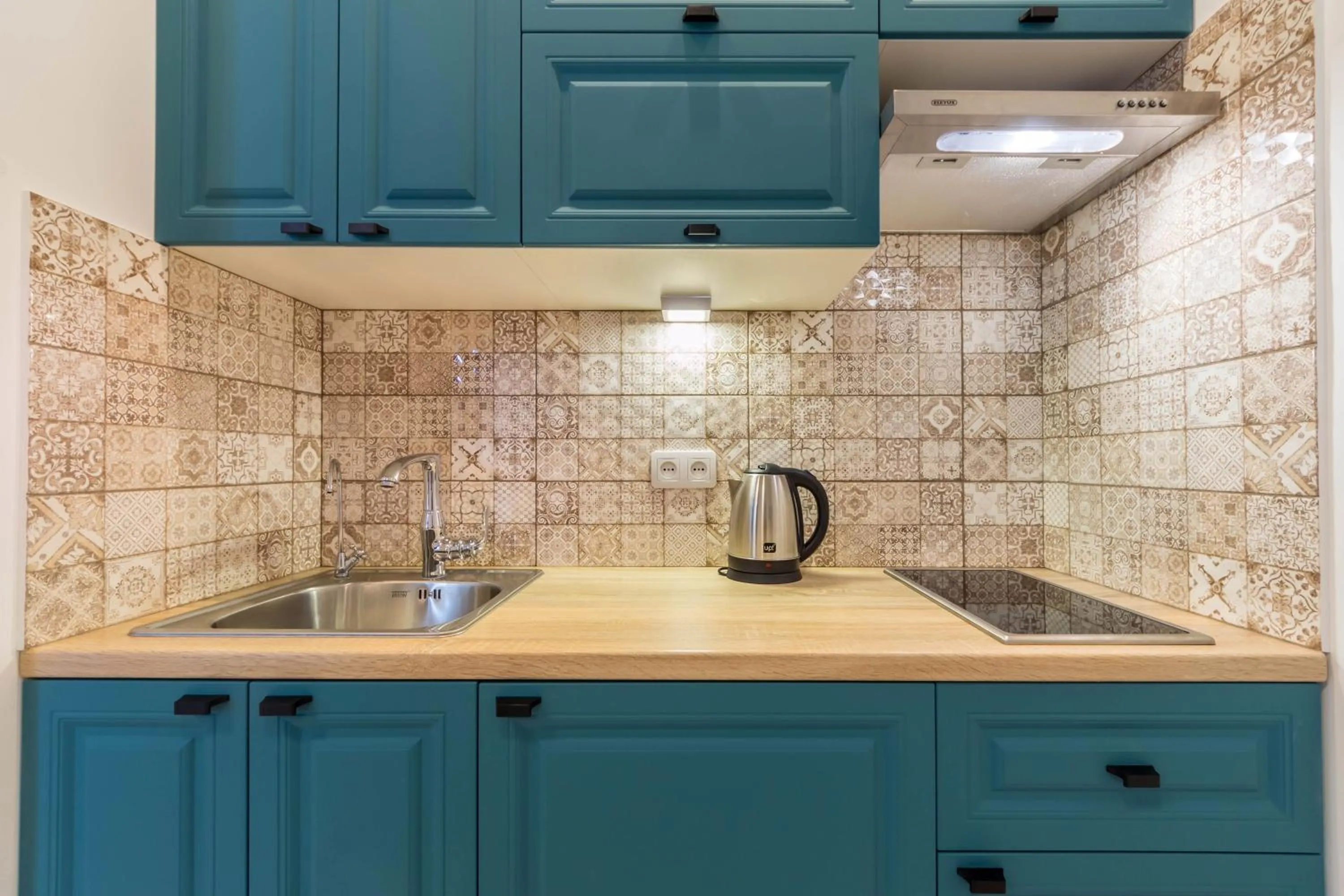 Kitchen or kitchenette in Idea Design Apart-Hotel