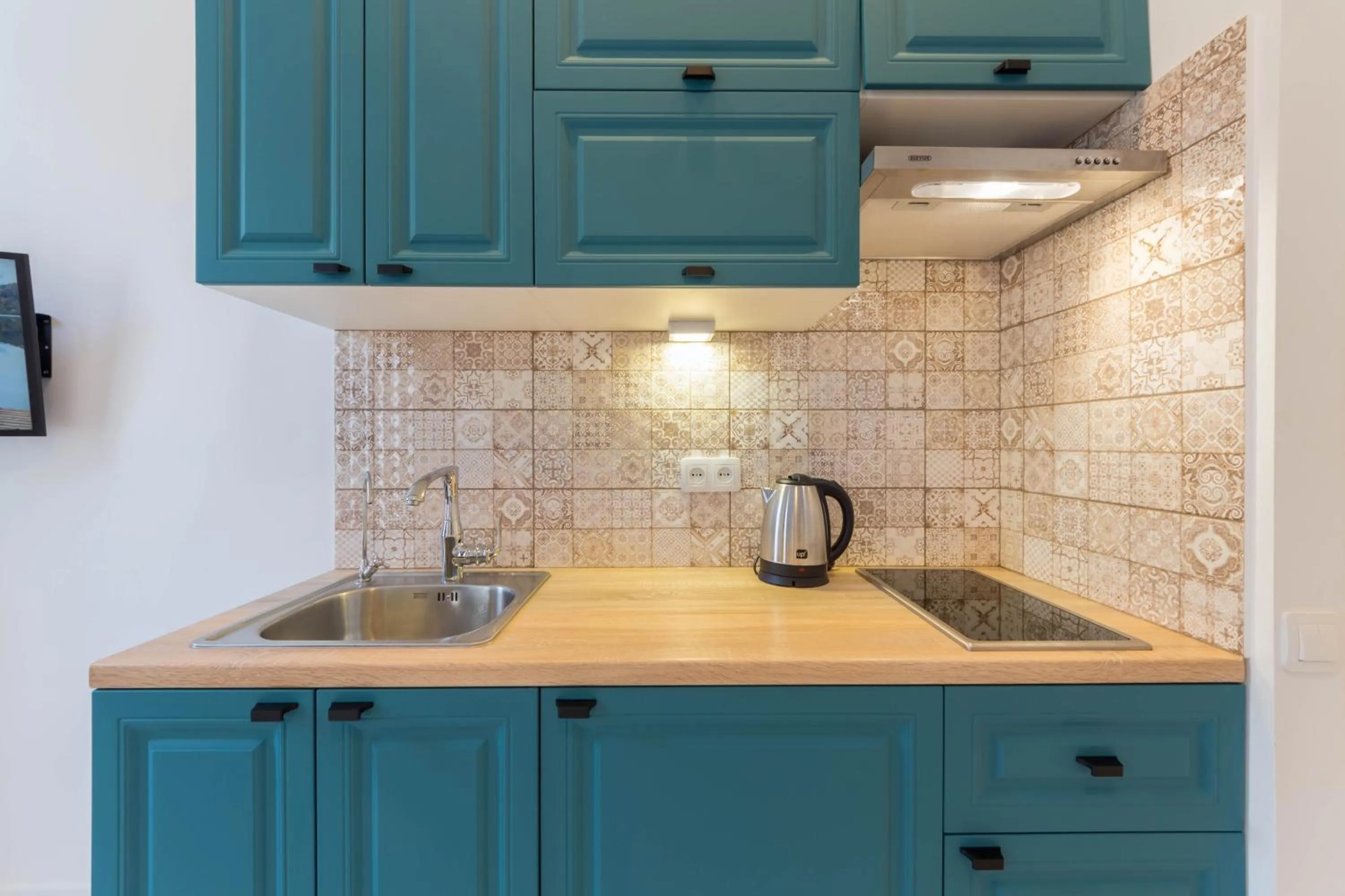 Kitchen or kitchenette in Idea Design Apart-Hotel