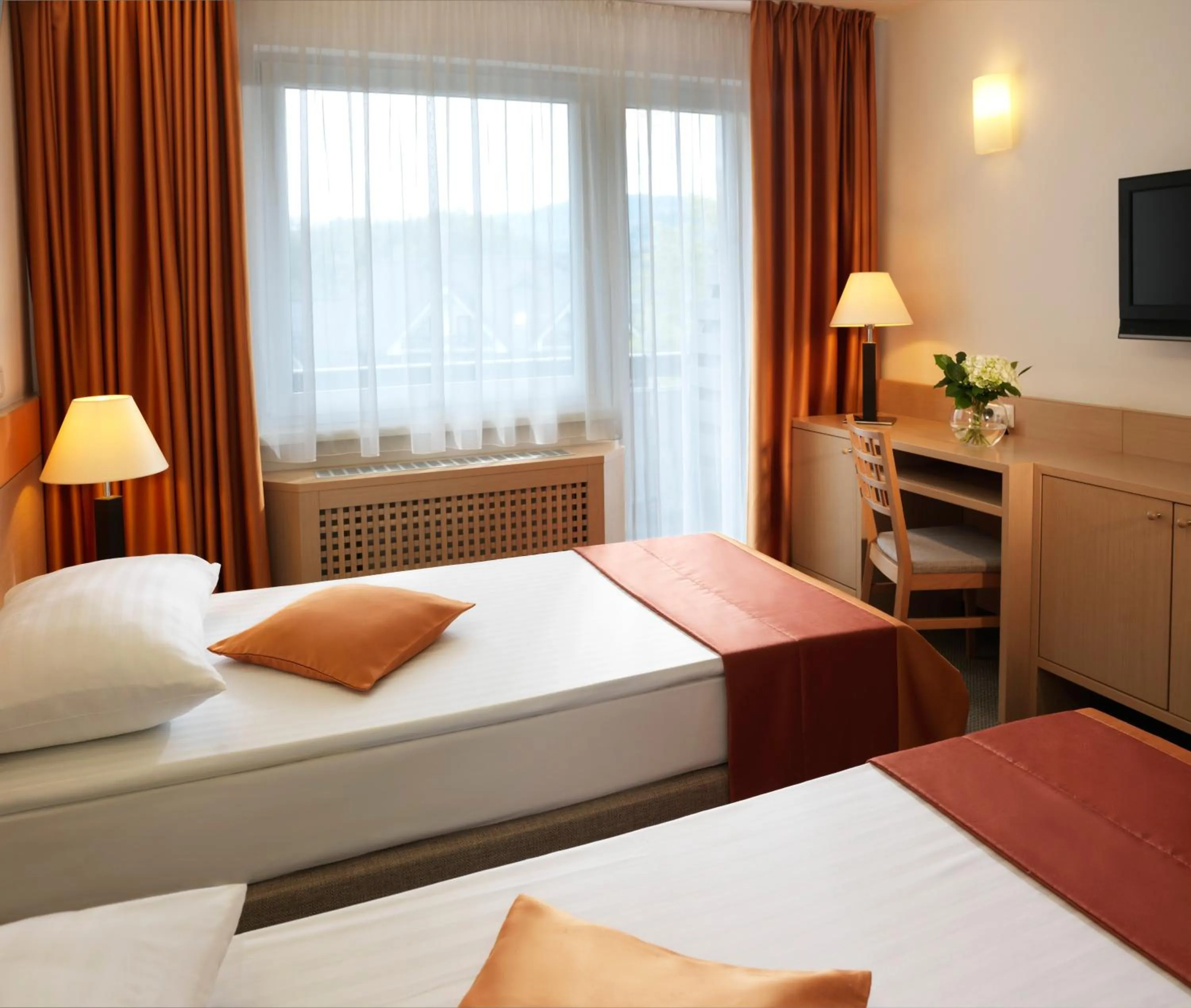 Photo of the whole room, Bed in Garni Hotel Savica - Sava Hotels & Resorts