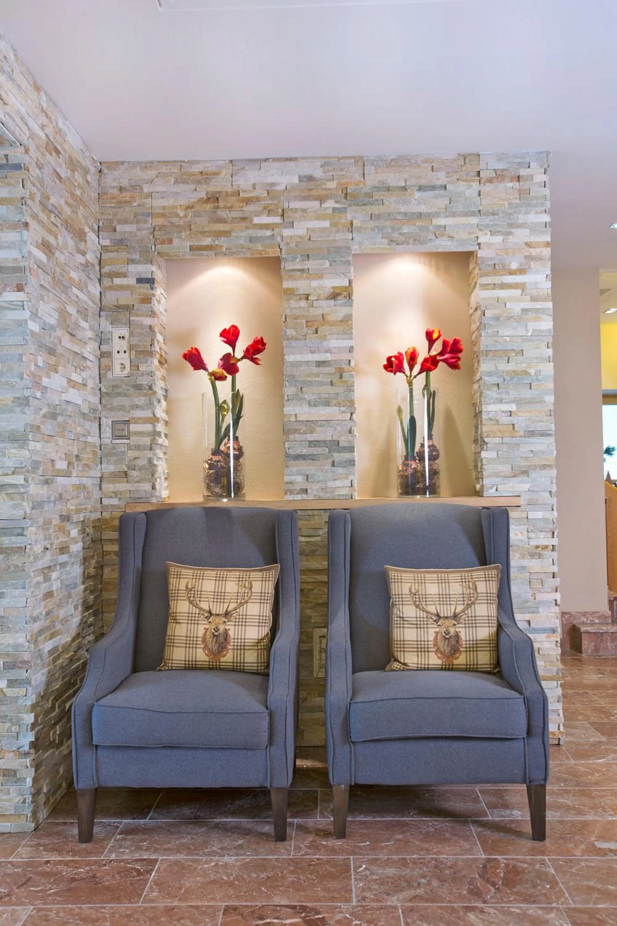 Lobby or reception in Das gemütliche Dorfhotel Kaltenhauser