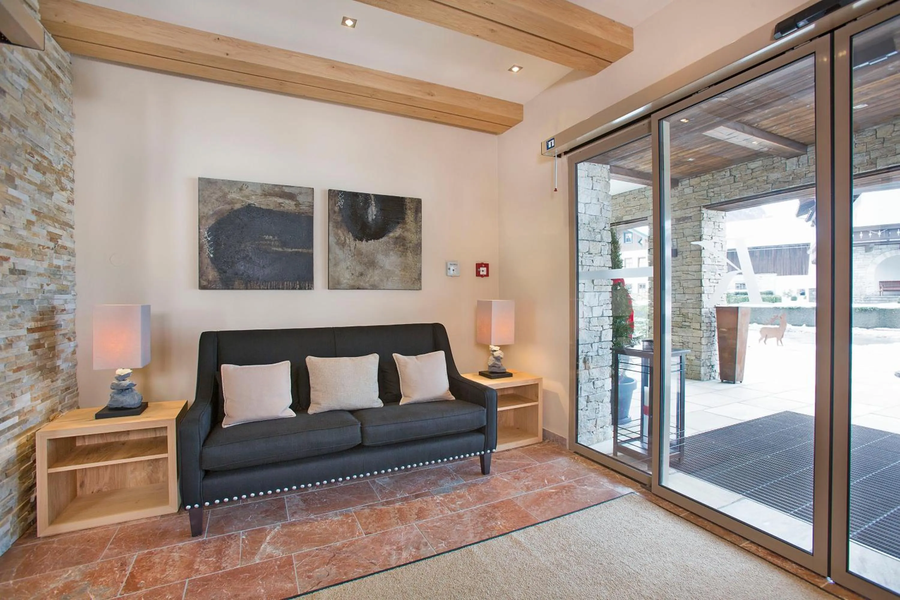 Lobby or reception in Das gemütliche Dorfhotel Kaltenhauser