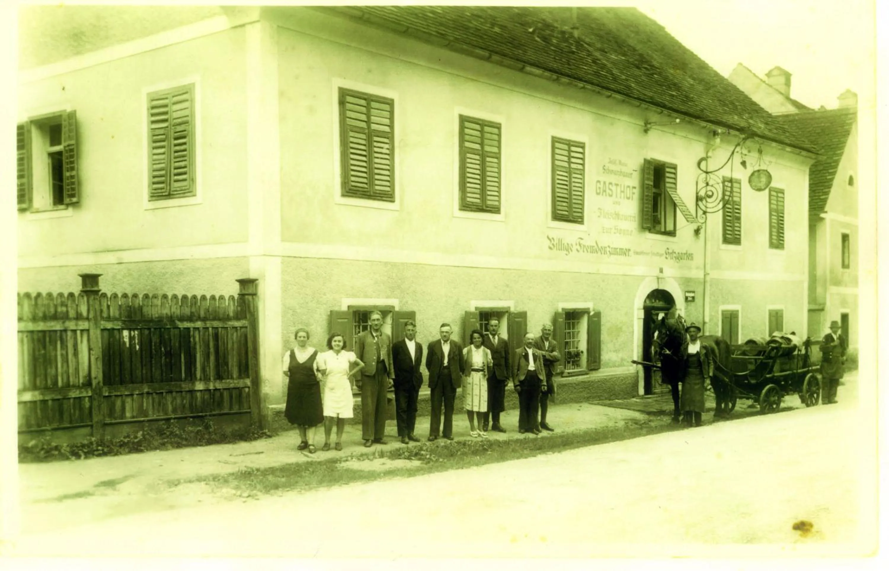 Property building in Gasthof zur Sonne
