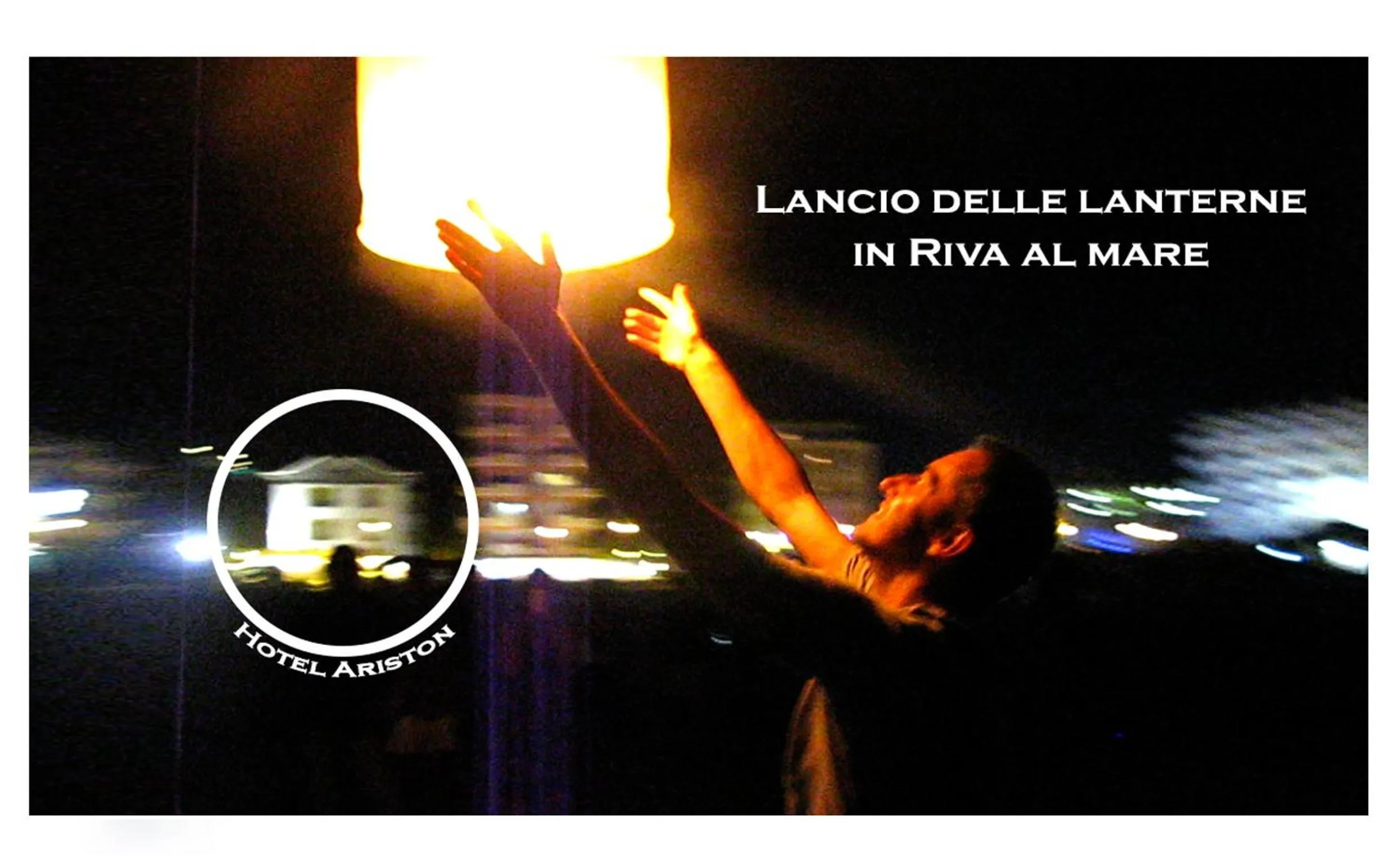 Text overlay in Hotel Ariston