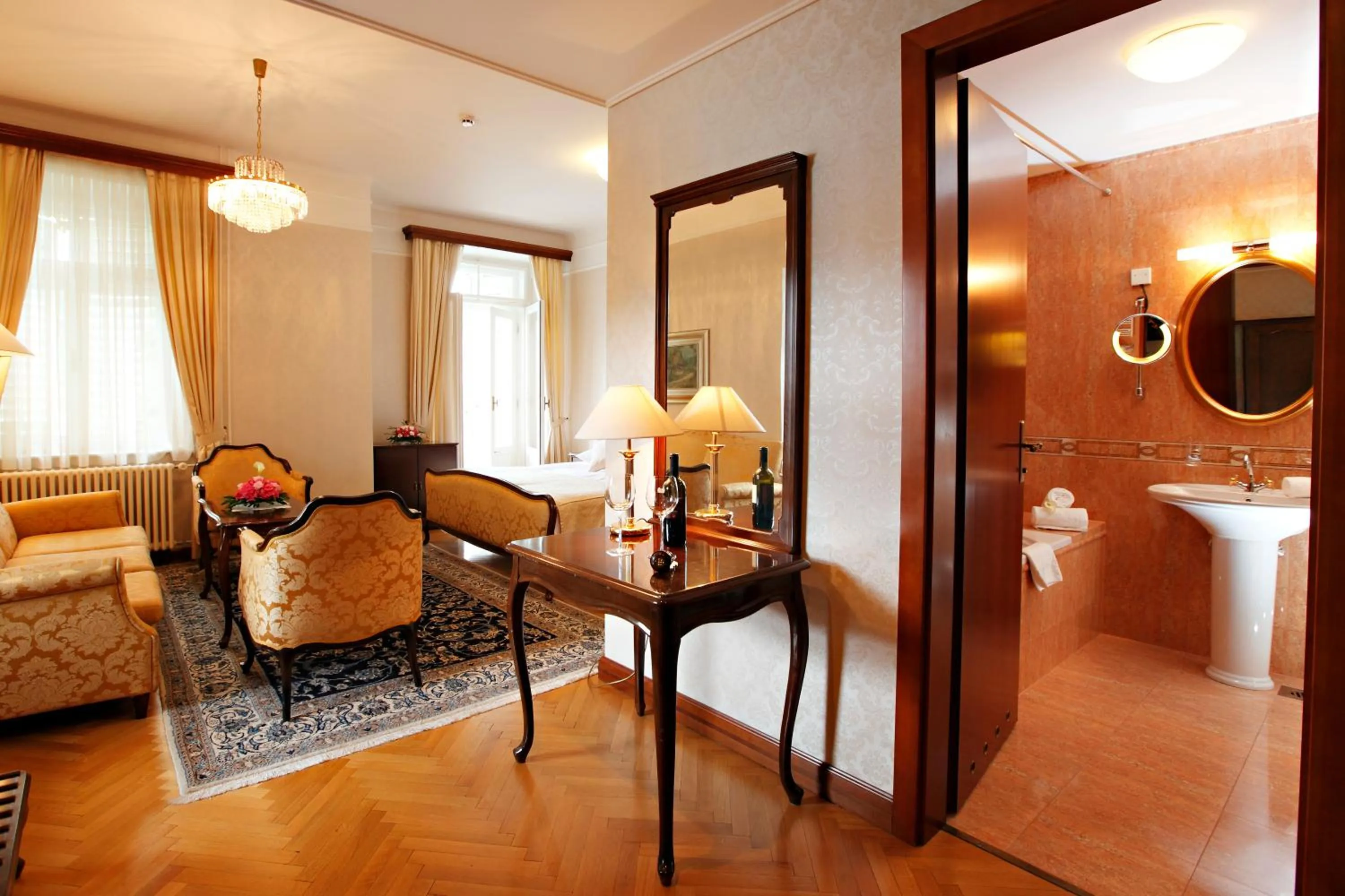 Bathroom in Grand Hotel Toplice - Small Luxury Hotels of the World