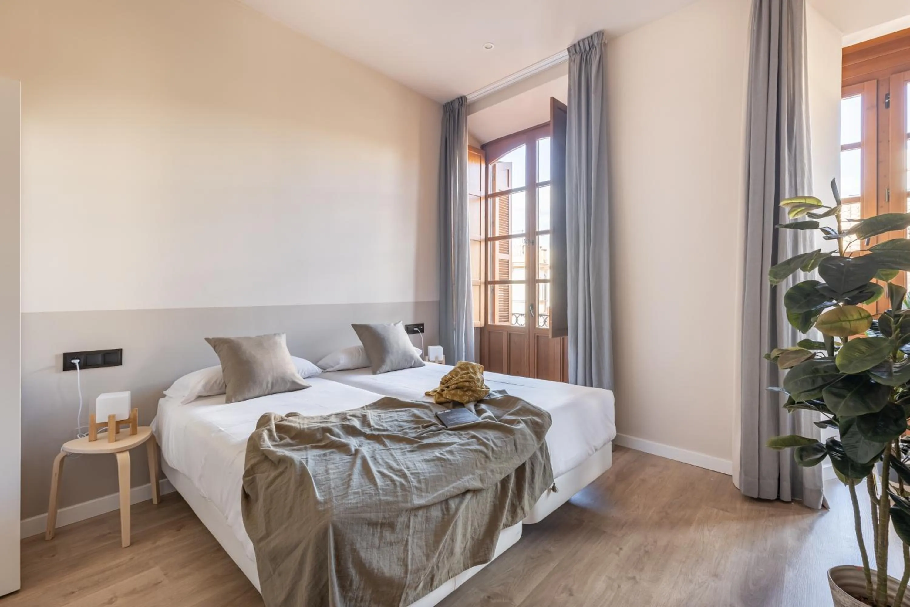 Bed in Líbere Málaga Teatro Romano