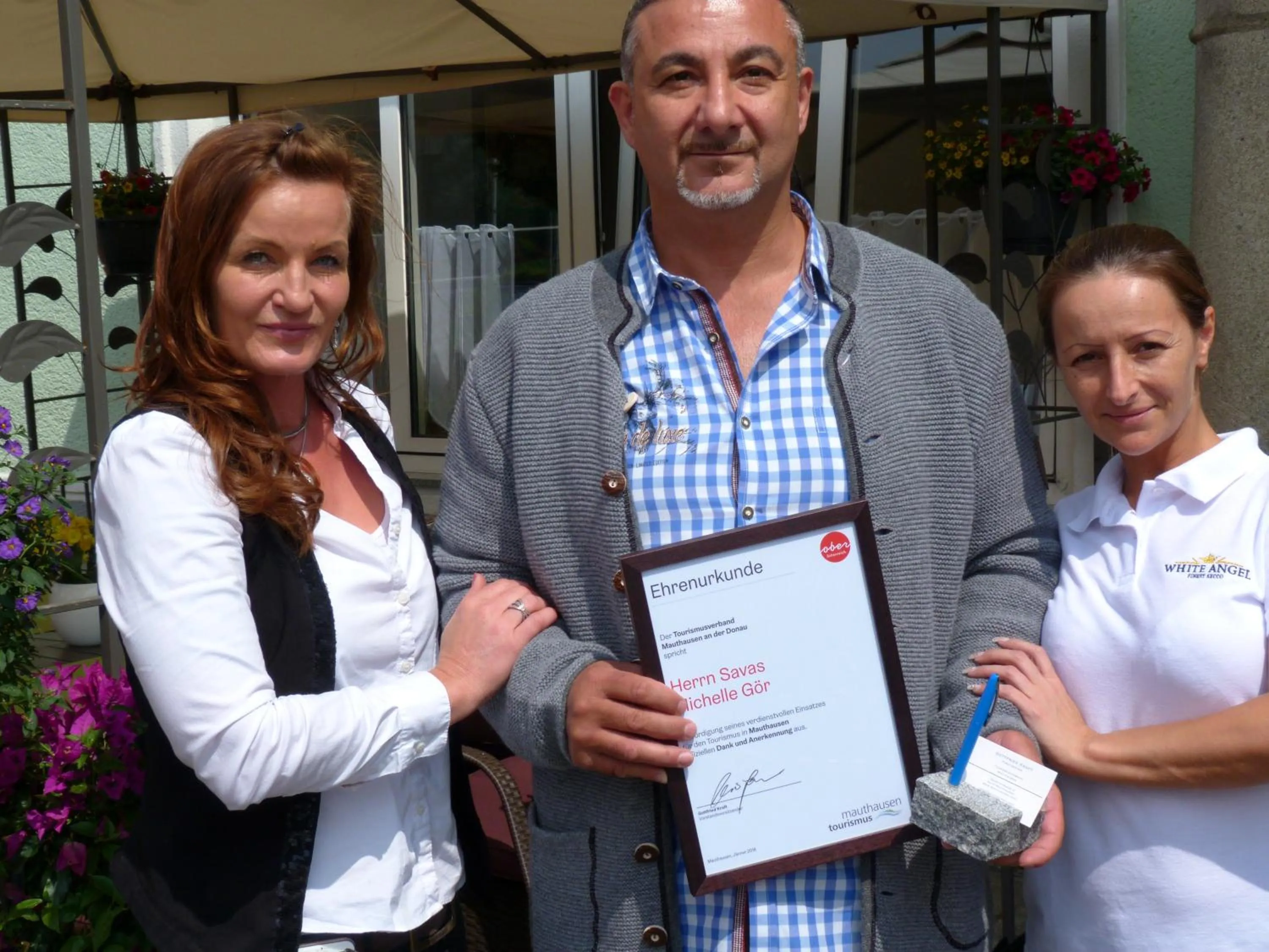 Certificate/Award in Hotel-Restaurant zum Donaueck Mauthausen