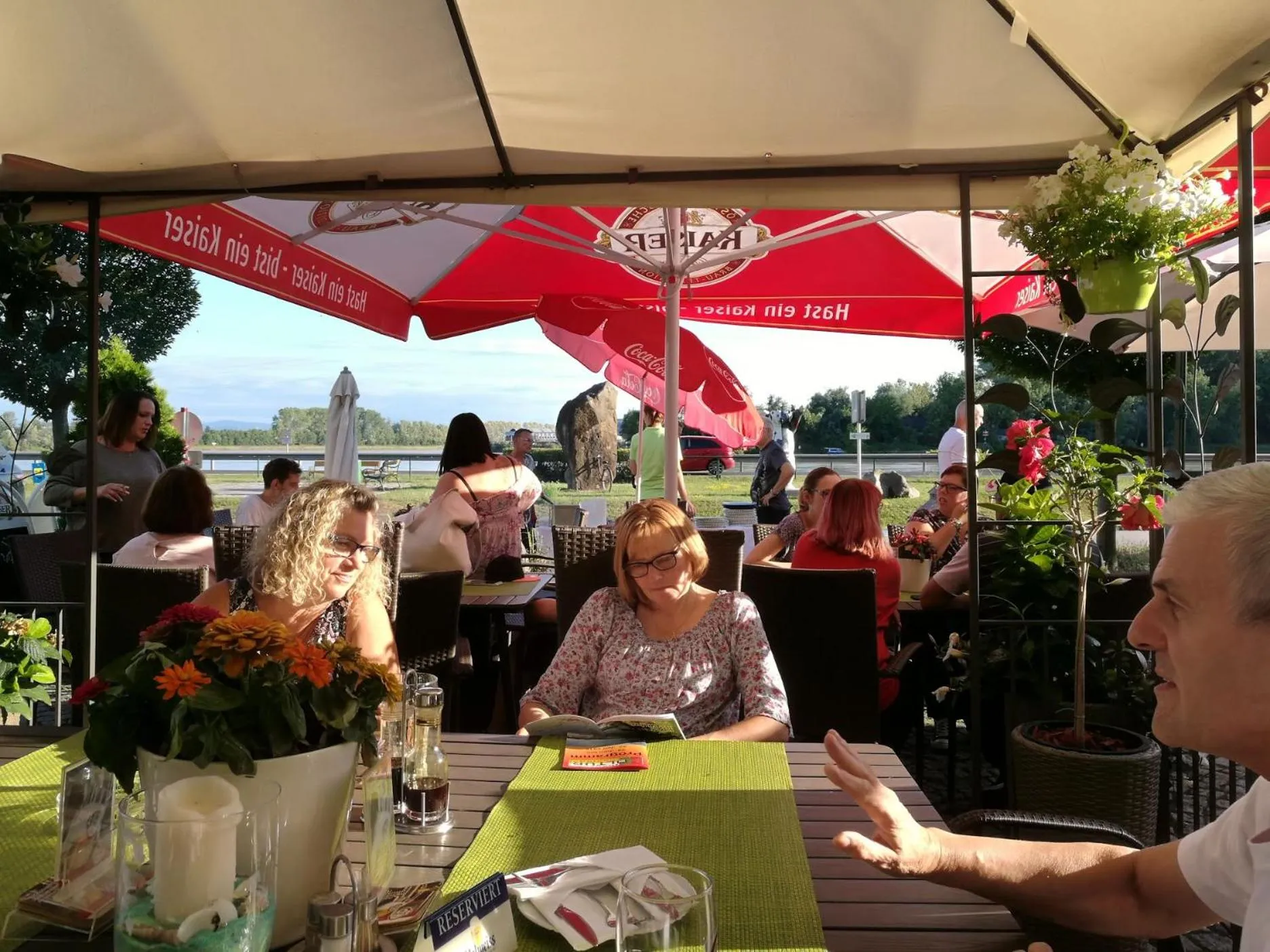 Garden in Hotel-Restaurant zum Donaueck Mauthausen
