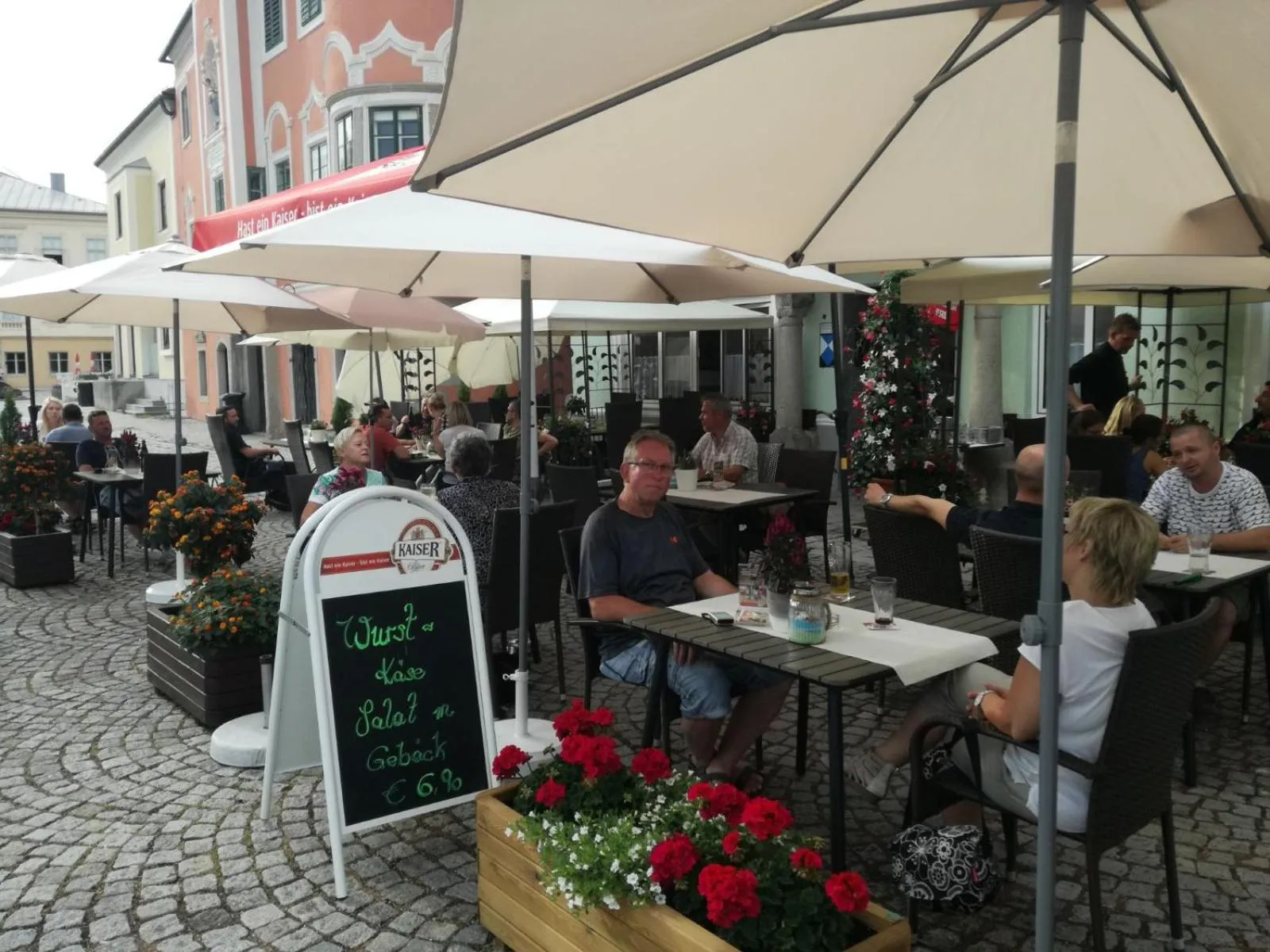 Garden in Hotel-Restaurant zum Donaueck Mauthausen
