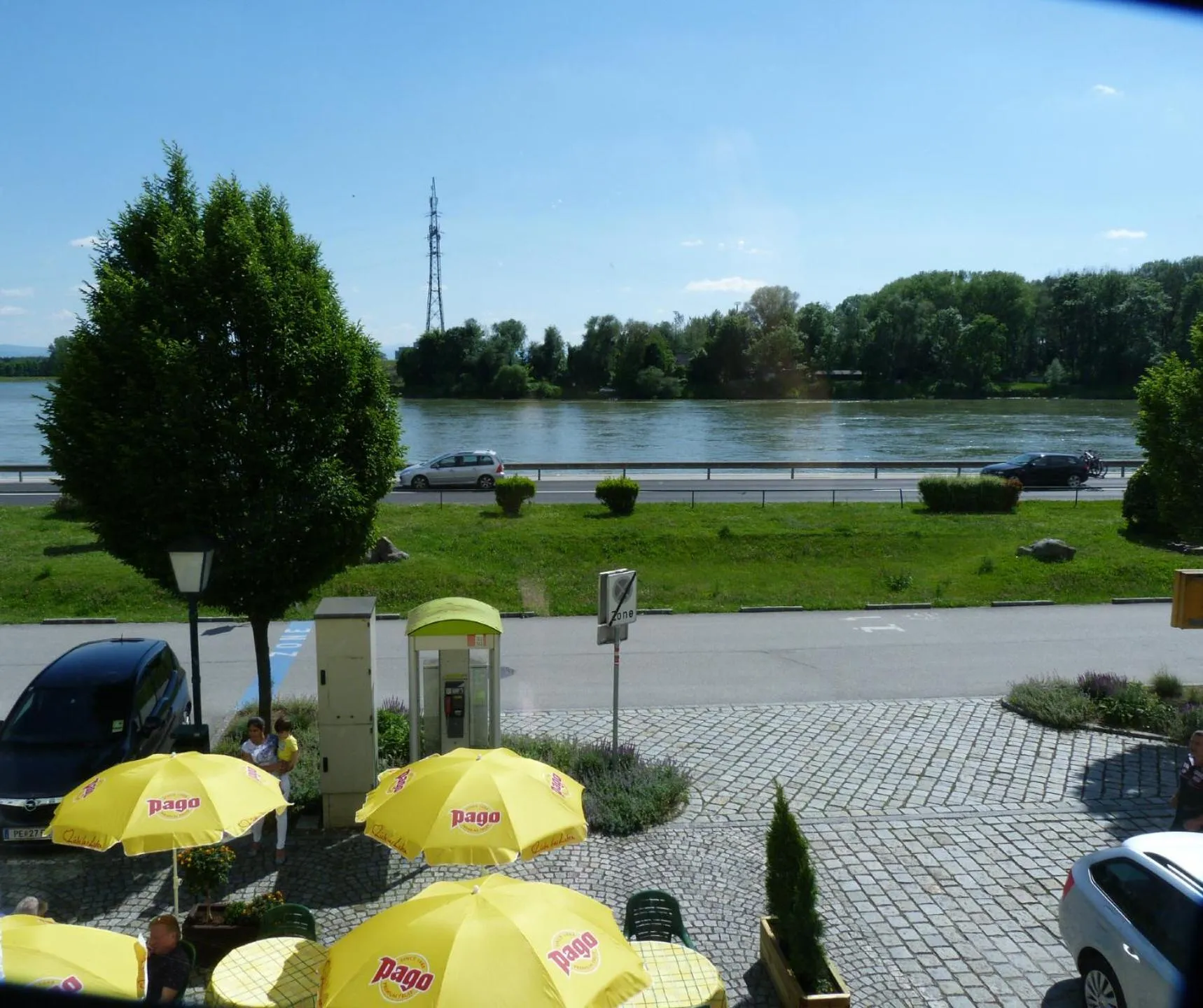 River view in Hotel-Restaurant zum Donaueck Mauthausen