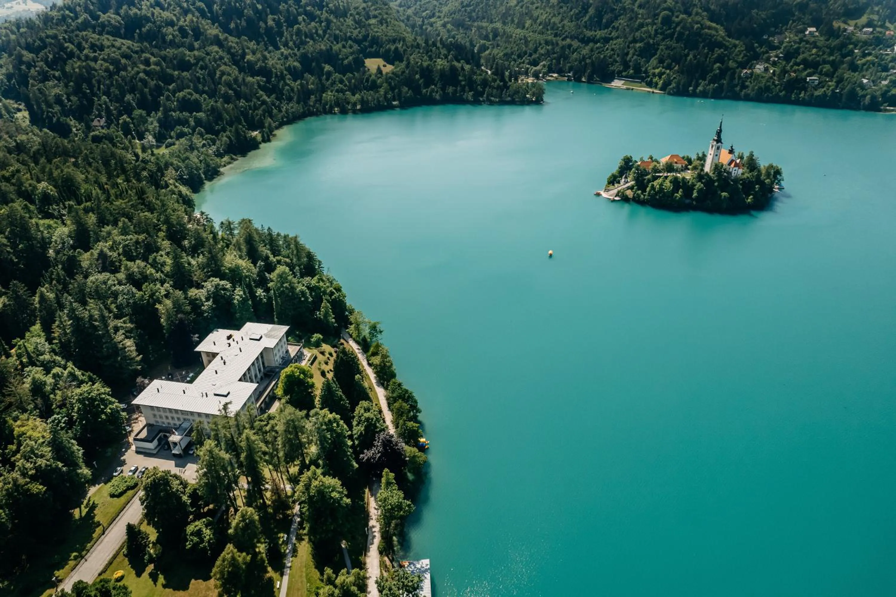 Lake view in Vila Bled