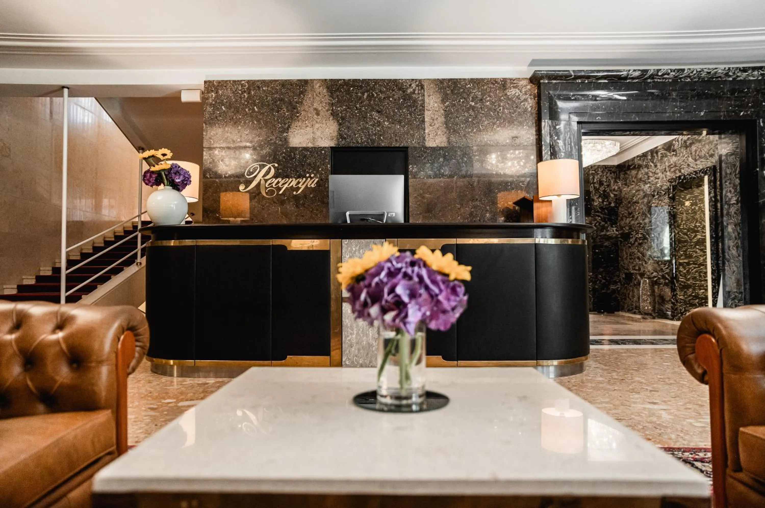 Seating area in Vila Bled