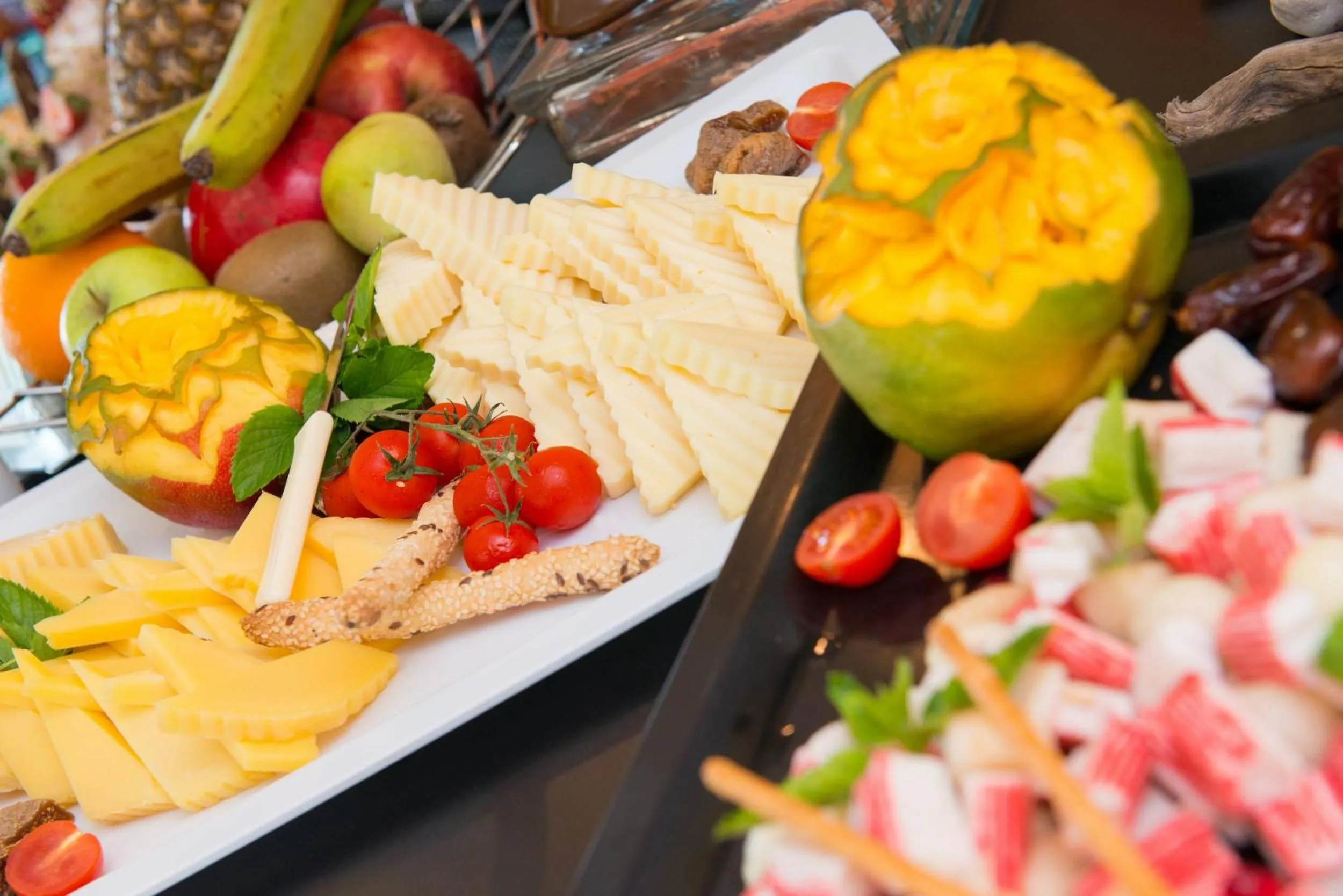 Food in Atrium Hotel Thassos