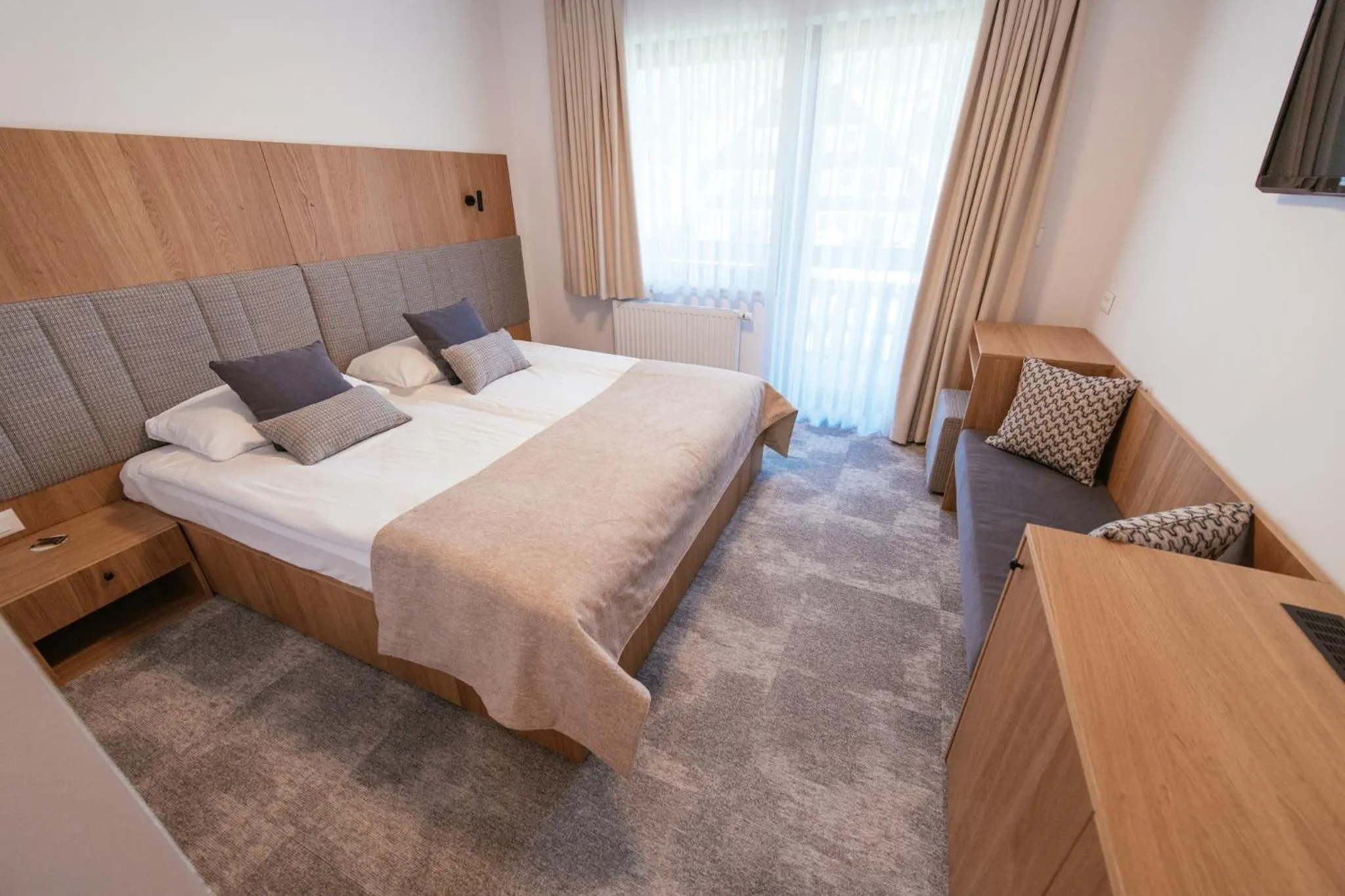 Bed in Penzion Livada