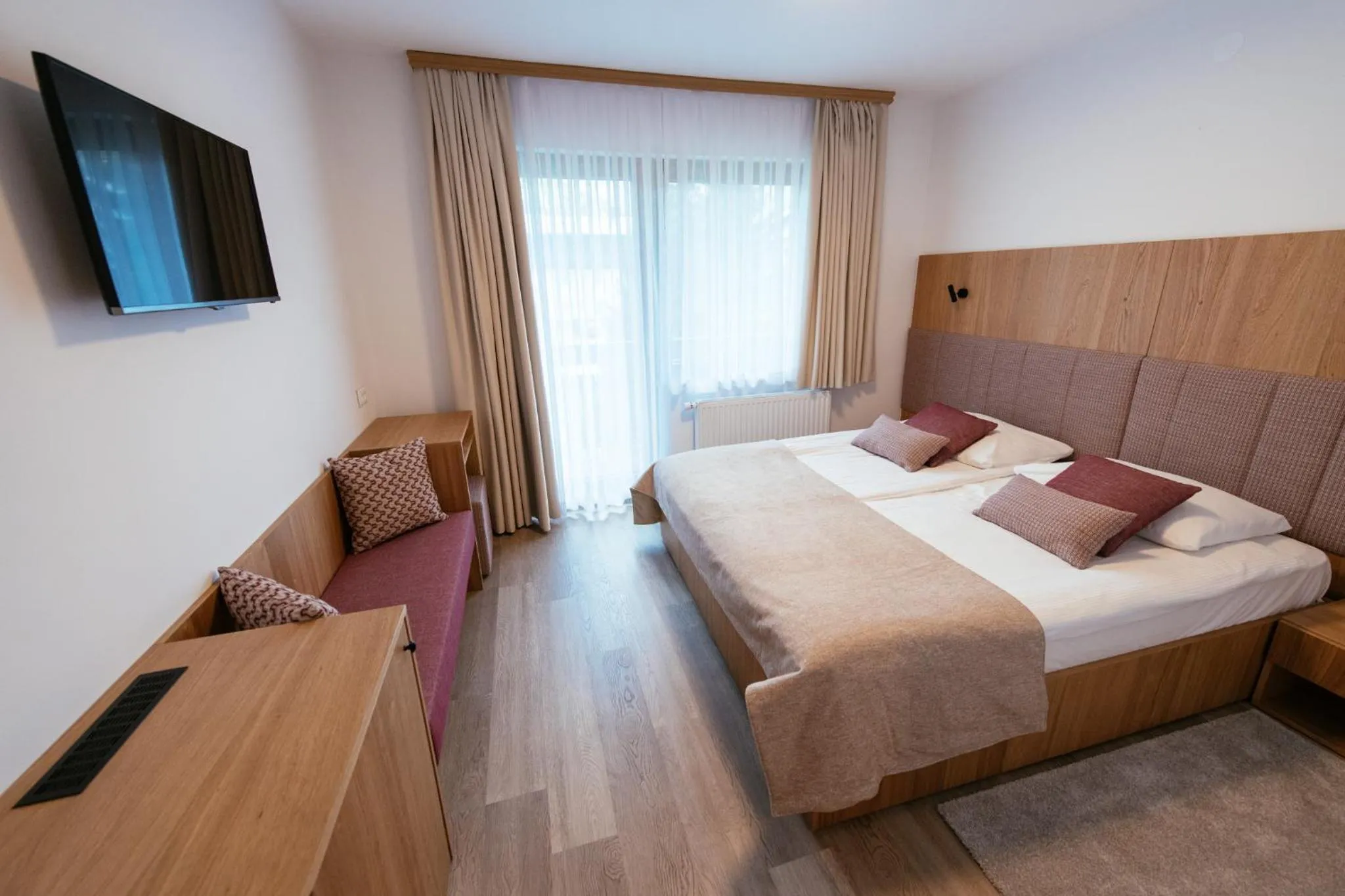 Bed in Penzion Livada