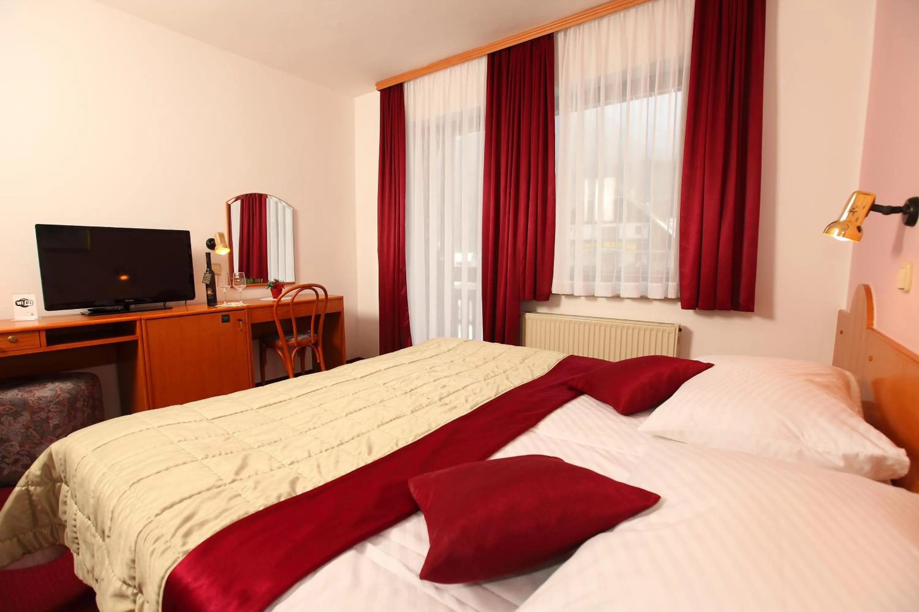 Bed in Penzion Livada