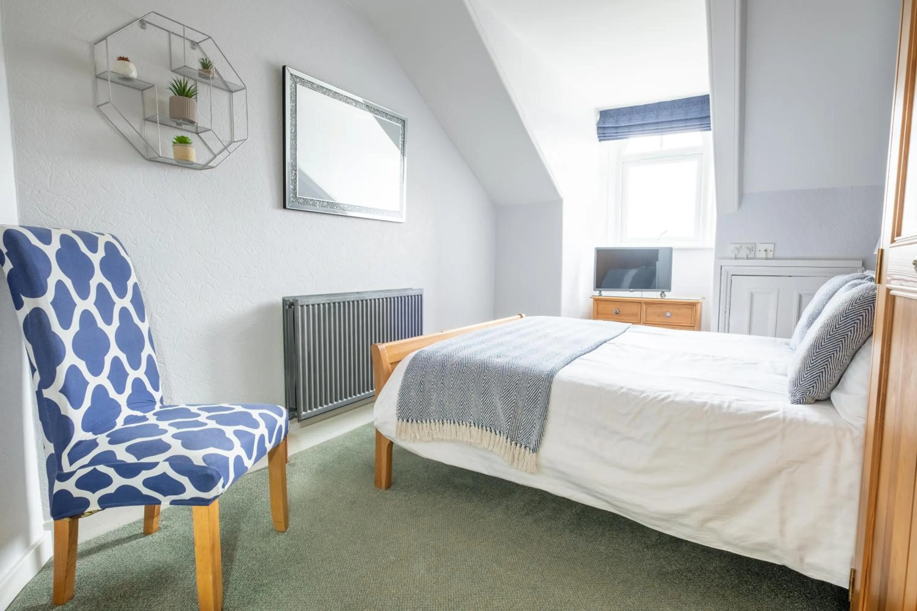 Bed in Number 7 Guest House