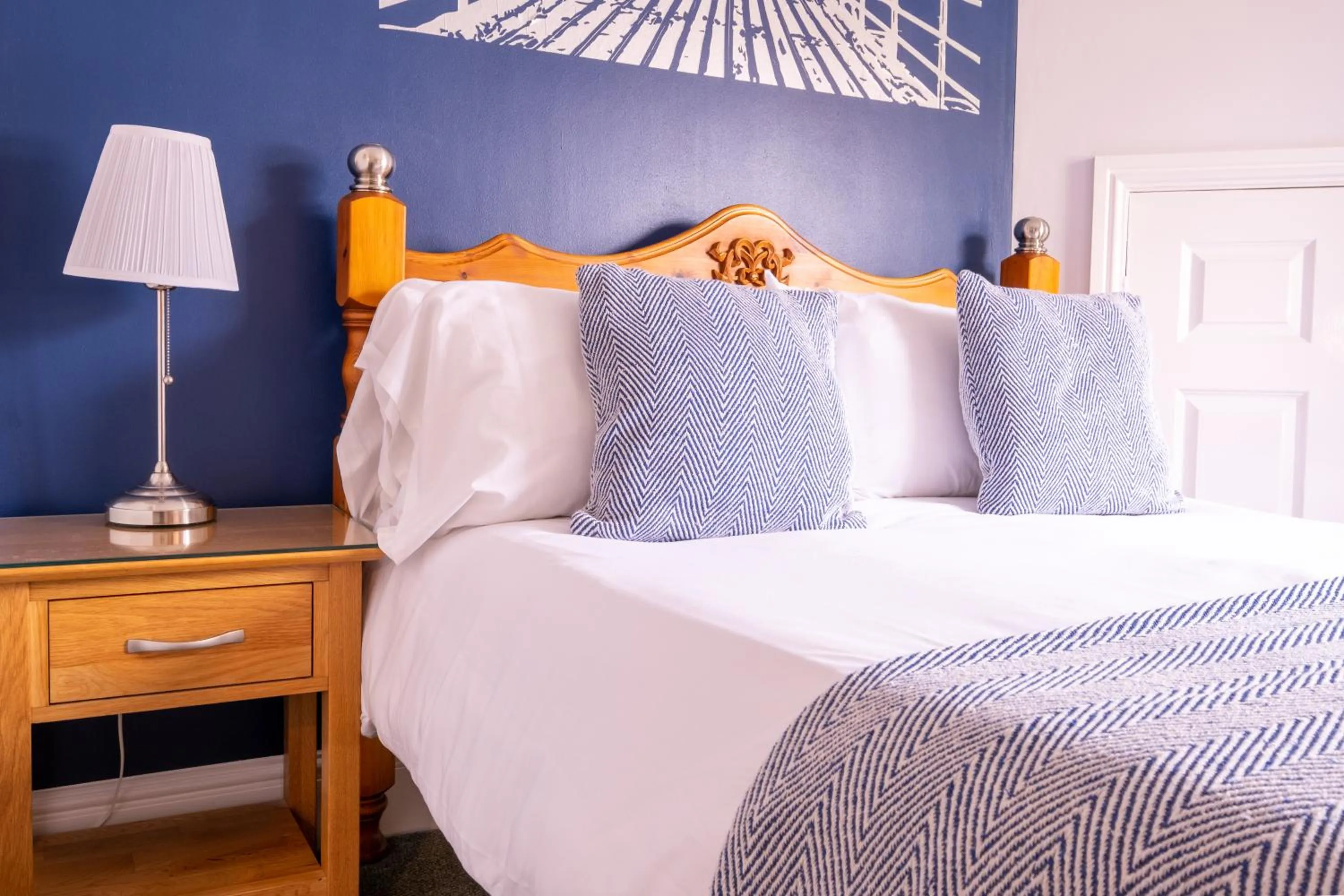 Bed in Number 7 Guest House