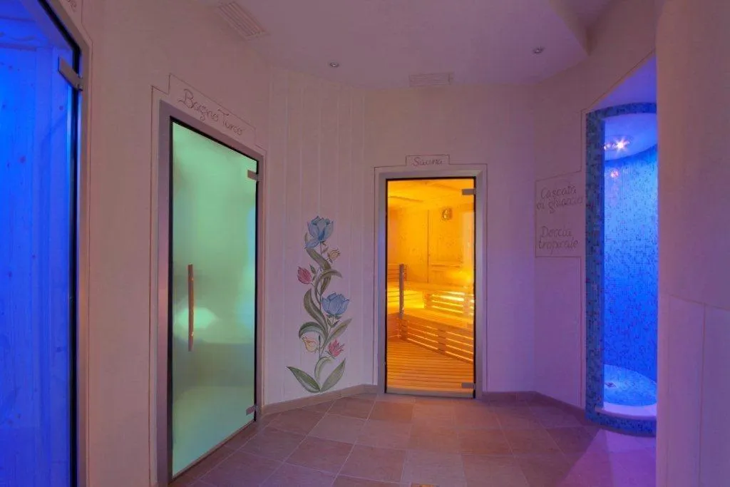 Sauna in Hotel Cristallo