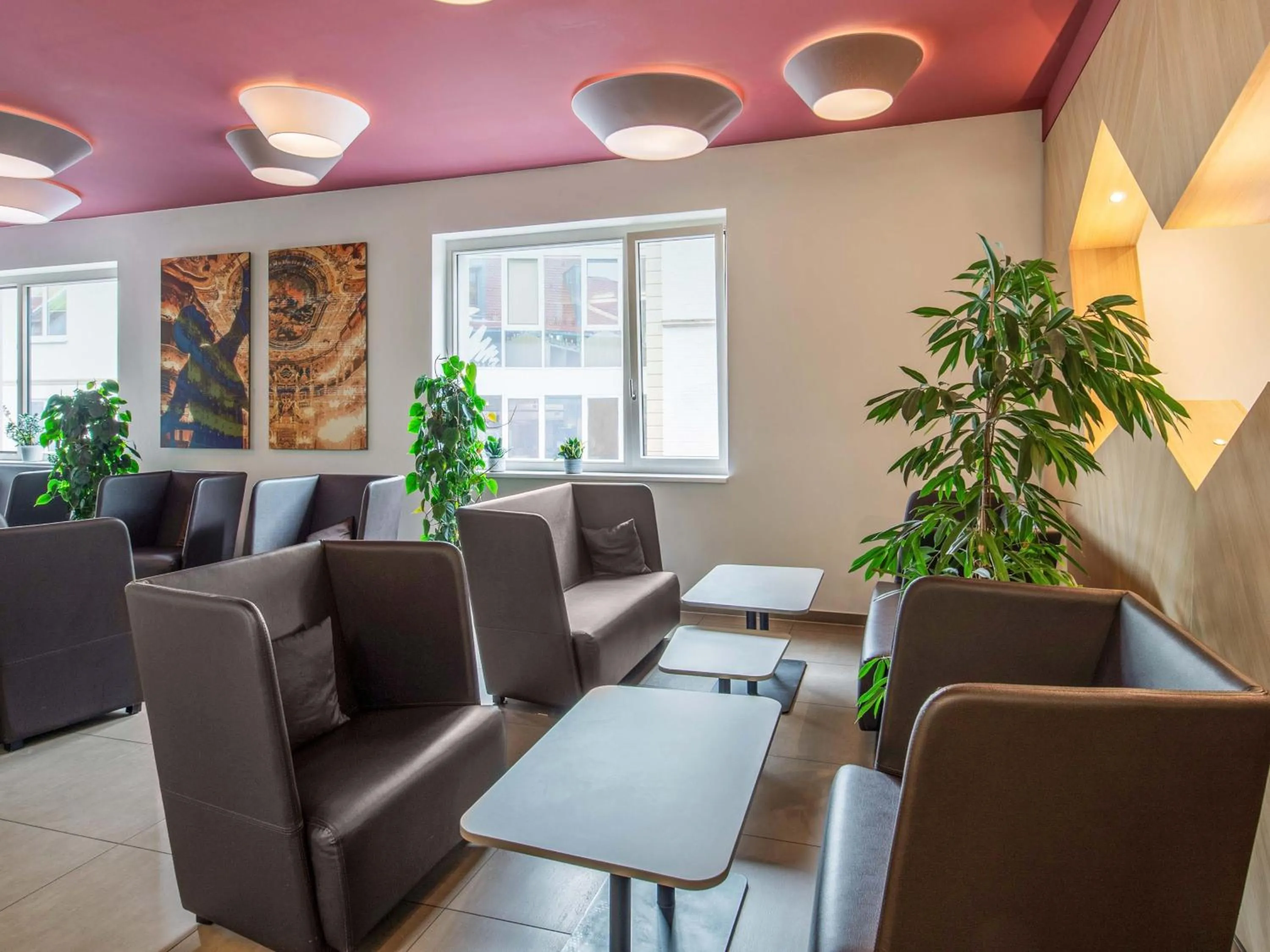 Lobby or reception in B&B Hotel Bayreuth