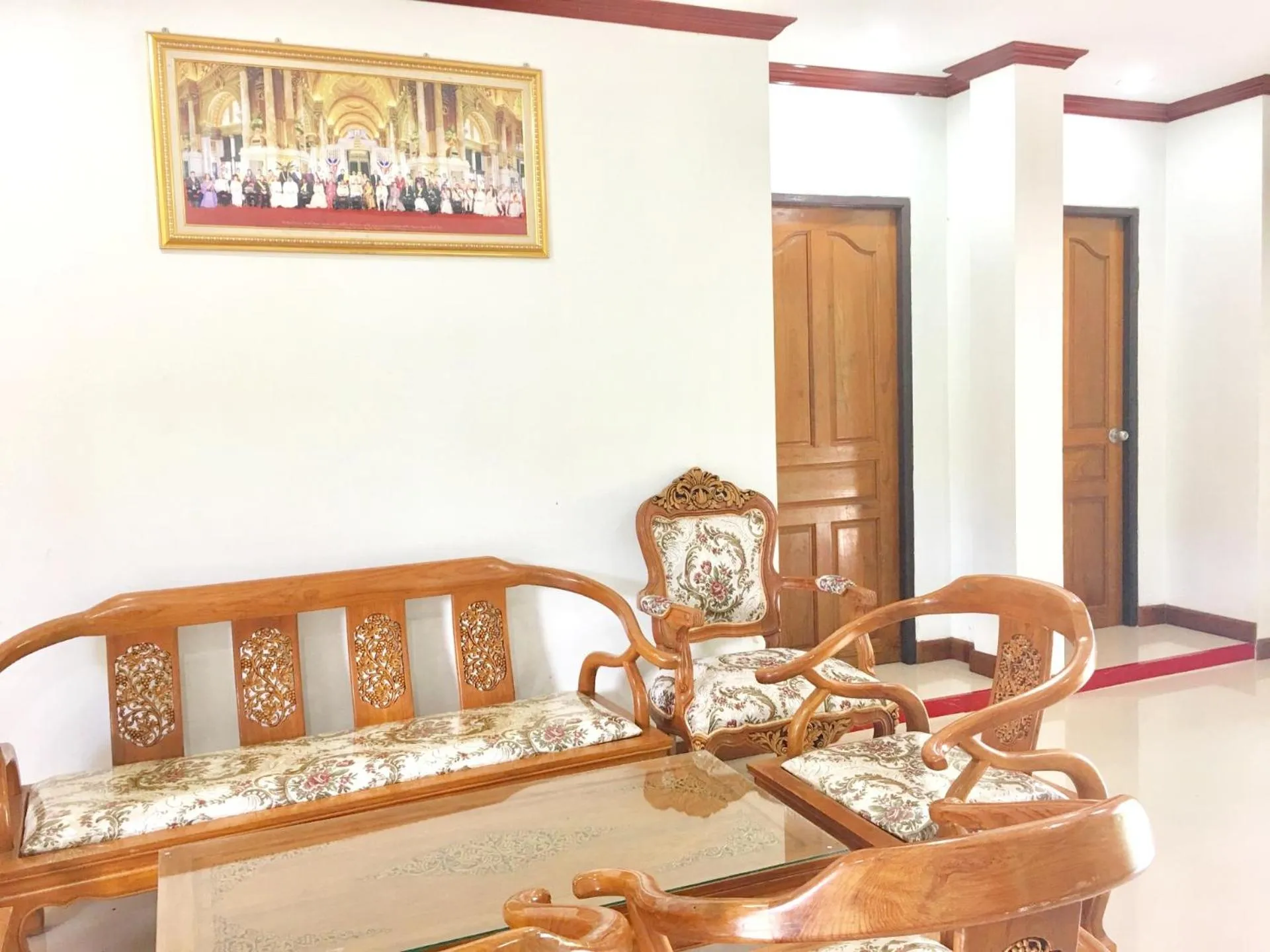 Living room in นาหินลาดรีสอร์ท Nahinlad Resort