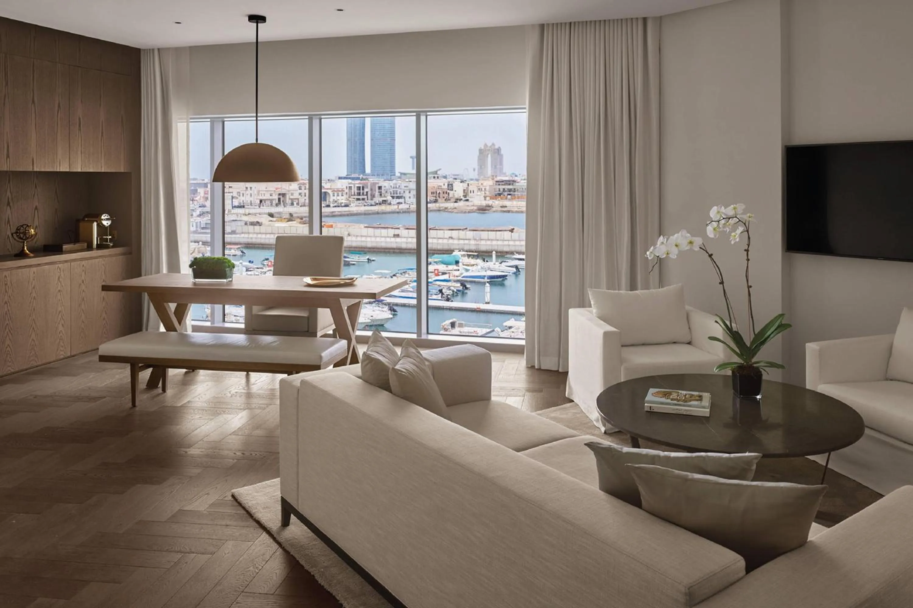 Living room in The Abu Dhabi EDITION