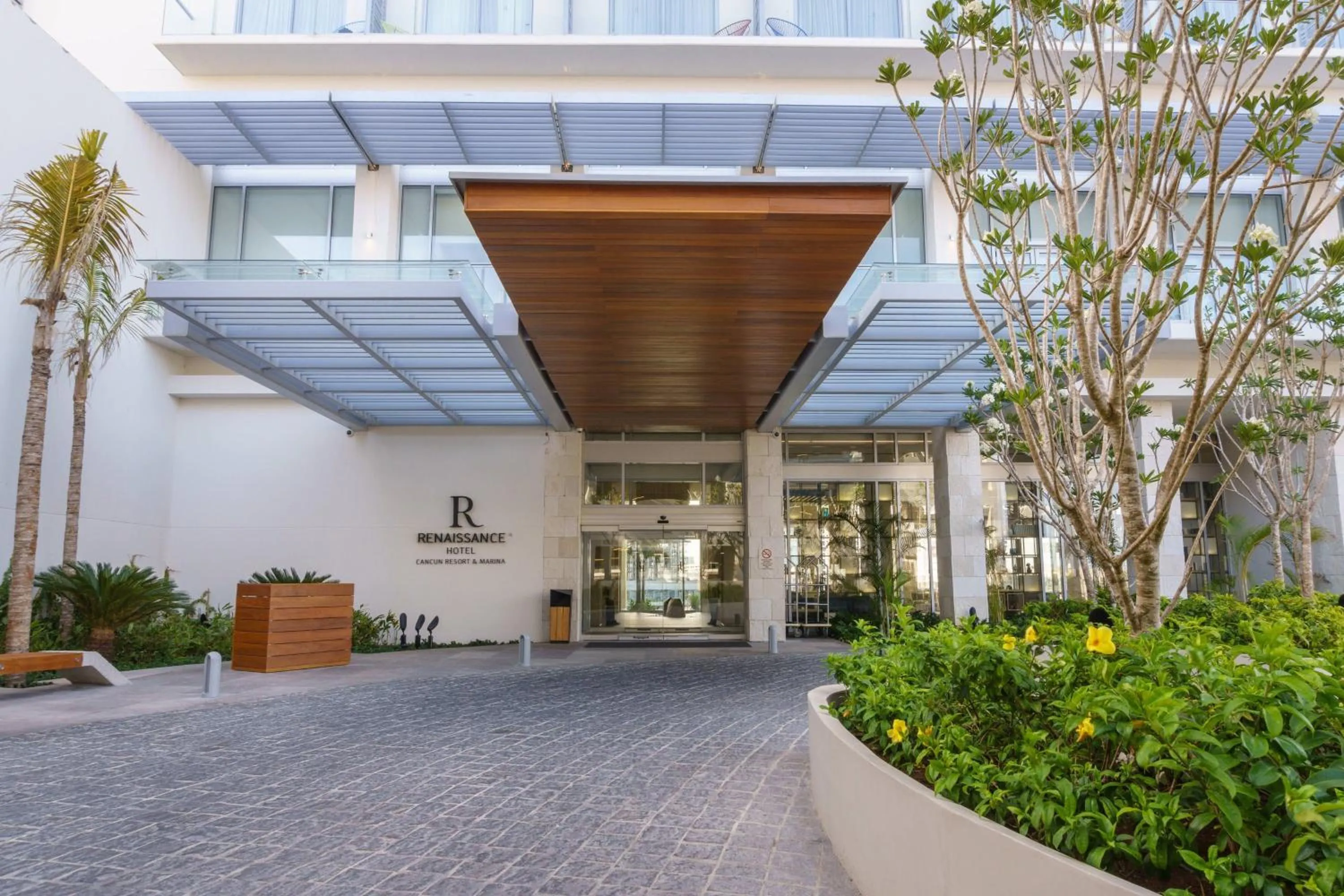 Property building in Renaissance Cancun Resort & Marina