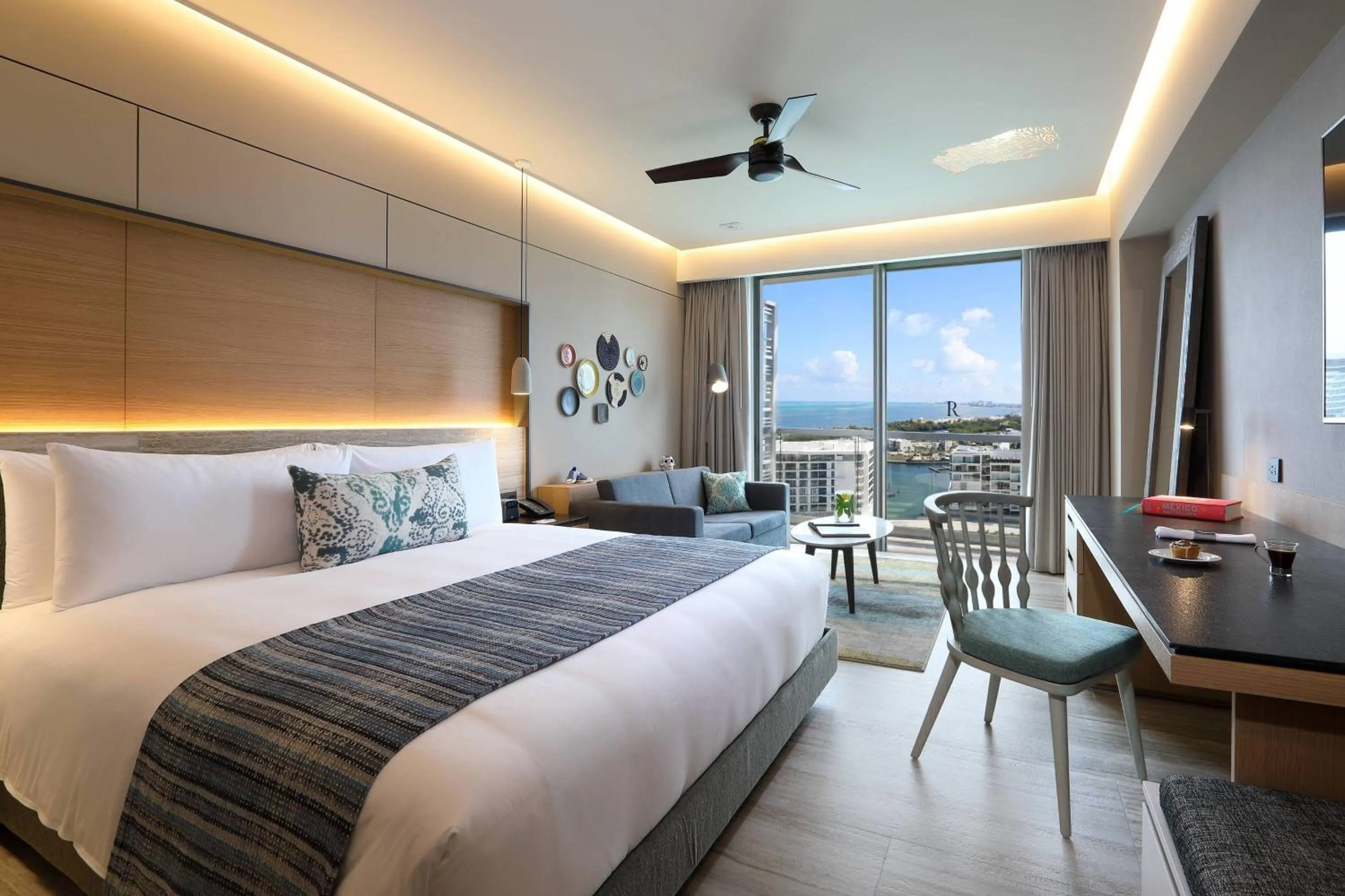 Photo of the whole room, Bed in Renaissance Cancun Resort & Marina