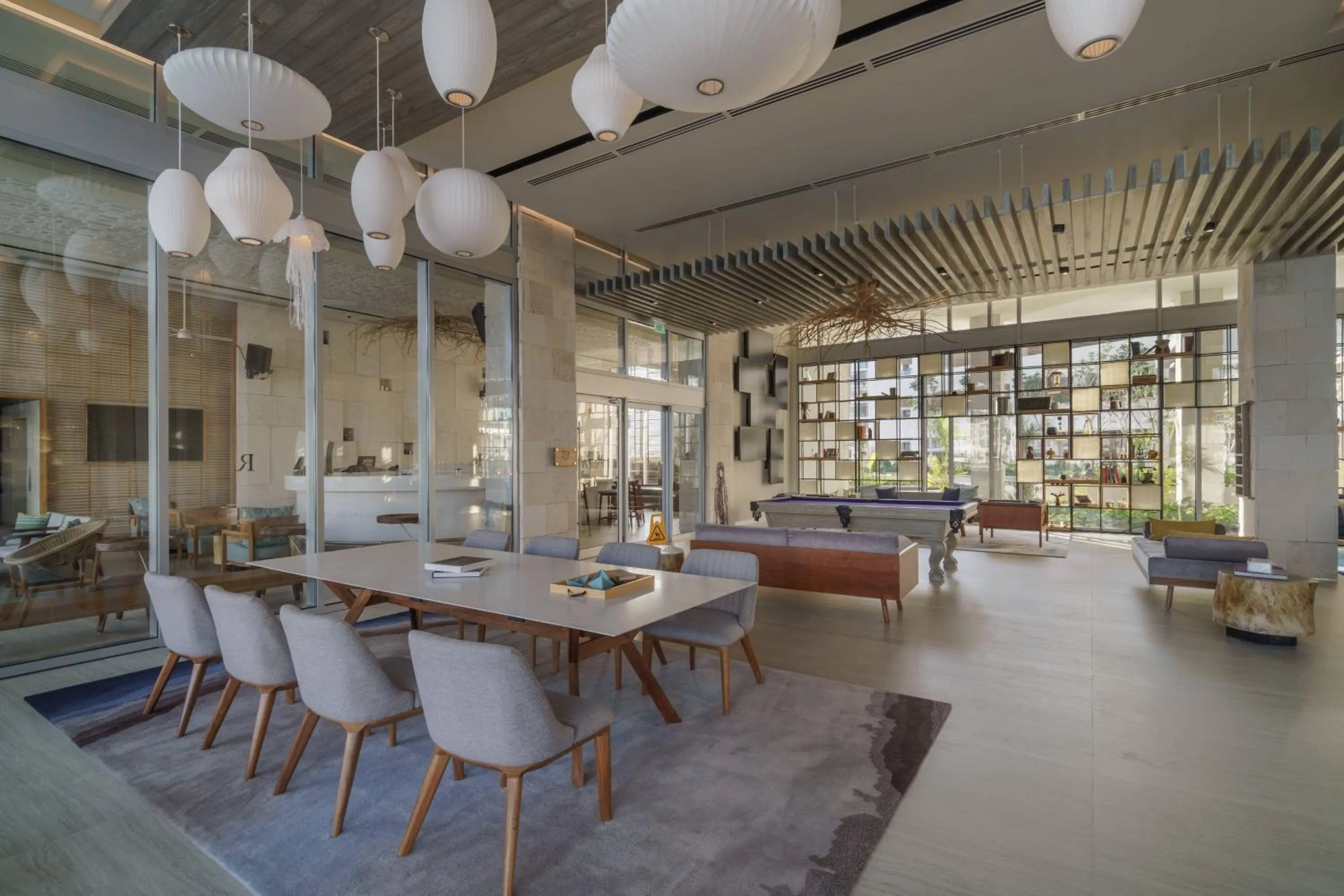 Lobby or reception in Renaissance Cancun Resort & Marina