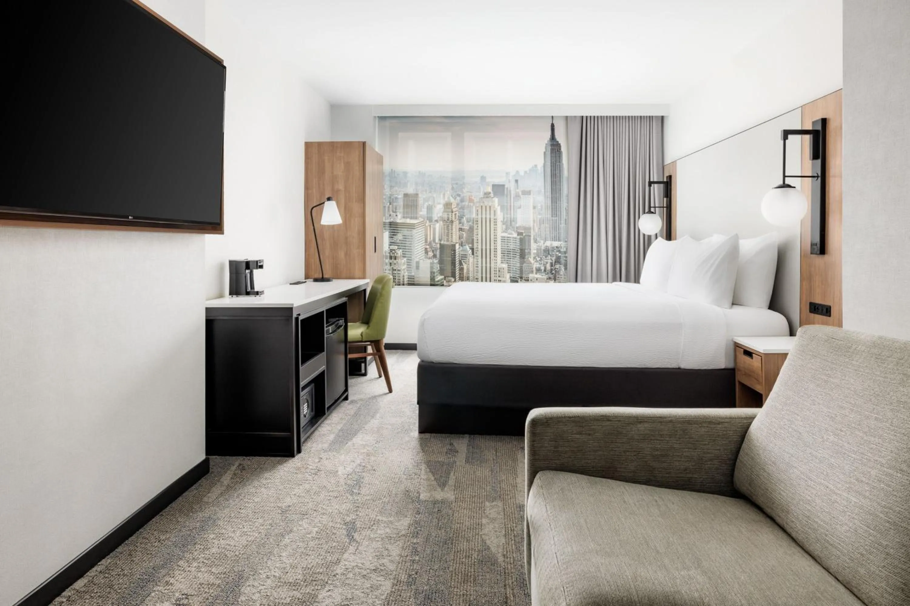 Bedroom, Bed in Fairfield Inn & Suites by Marriott New York Manhattan/Times Square South