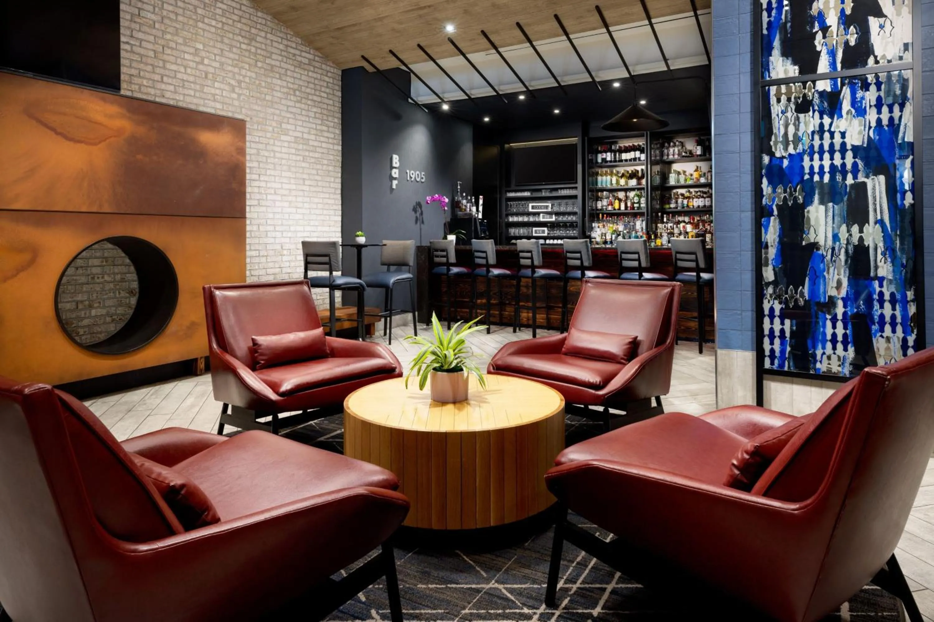 Lobby or reception in SpringHill Suites by Marriott New York Manhattan/Times Square South