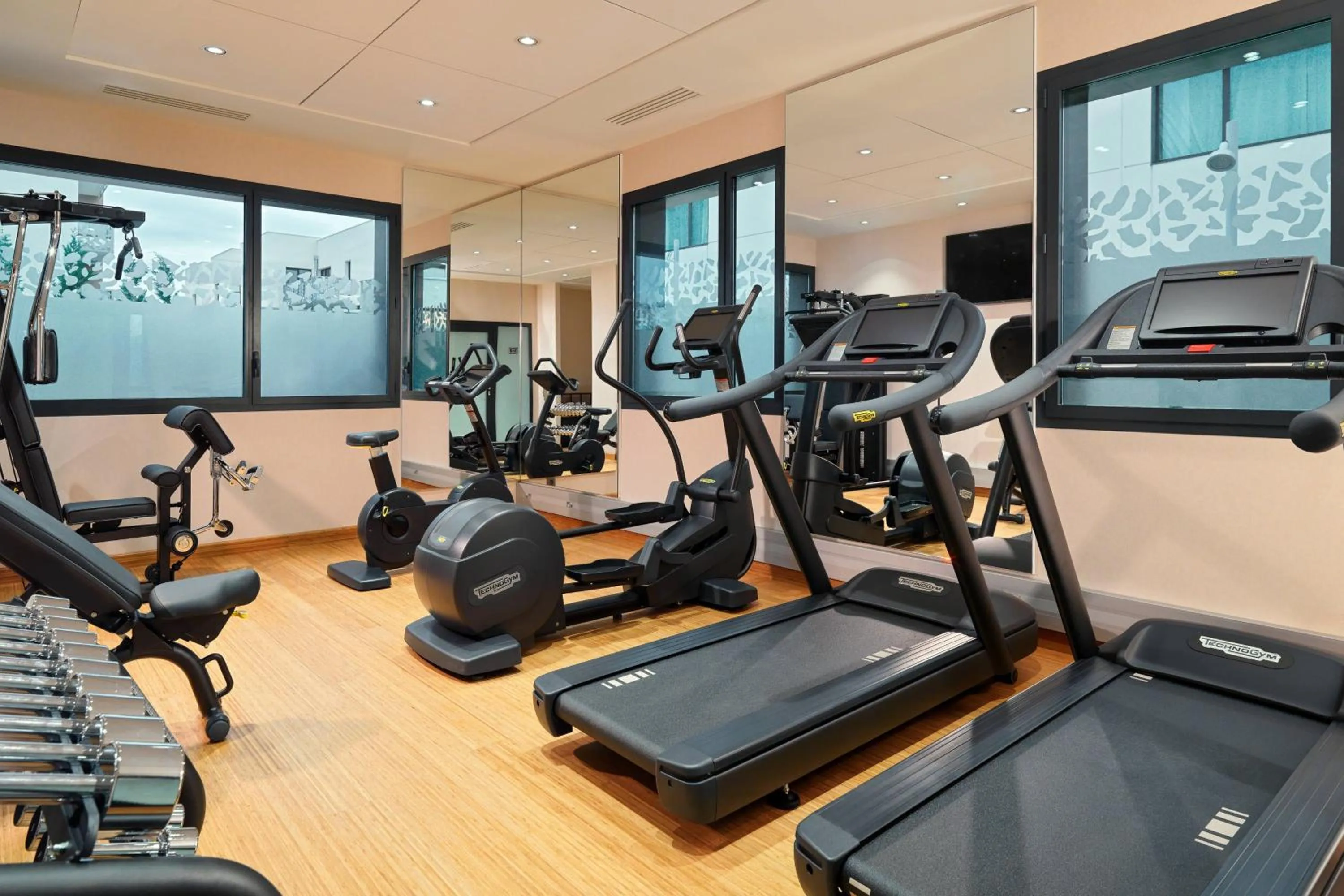 Fitness centre/facilities in Residence Inn by Marriott Toulouse-Blagnac