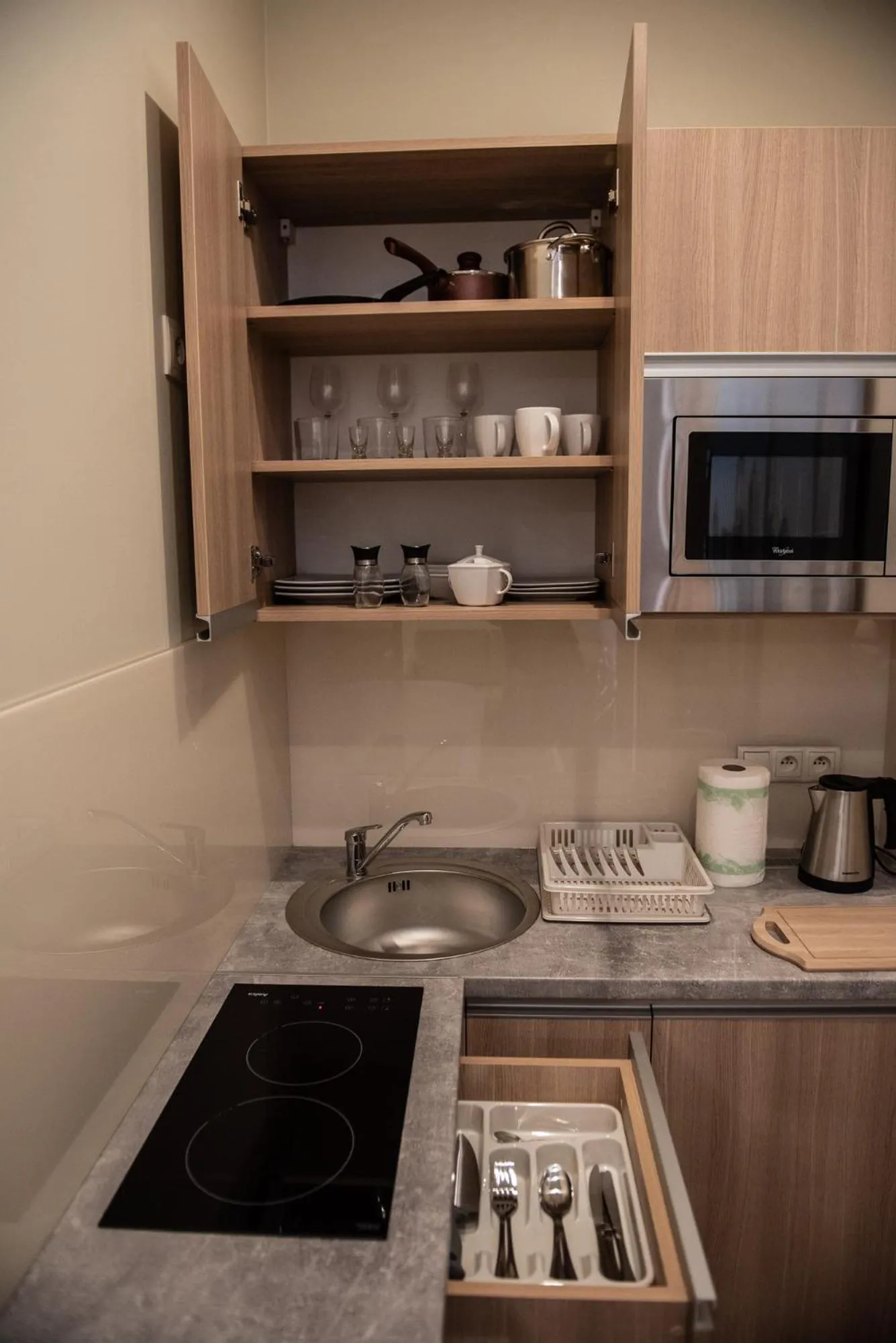 Coffee/tea facilities in Metropolis Apartamenty Centrum