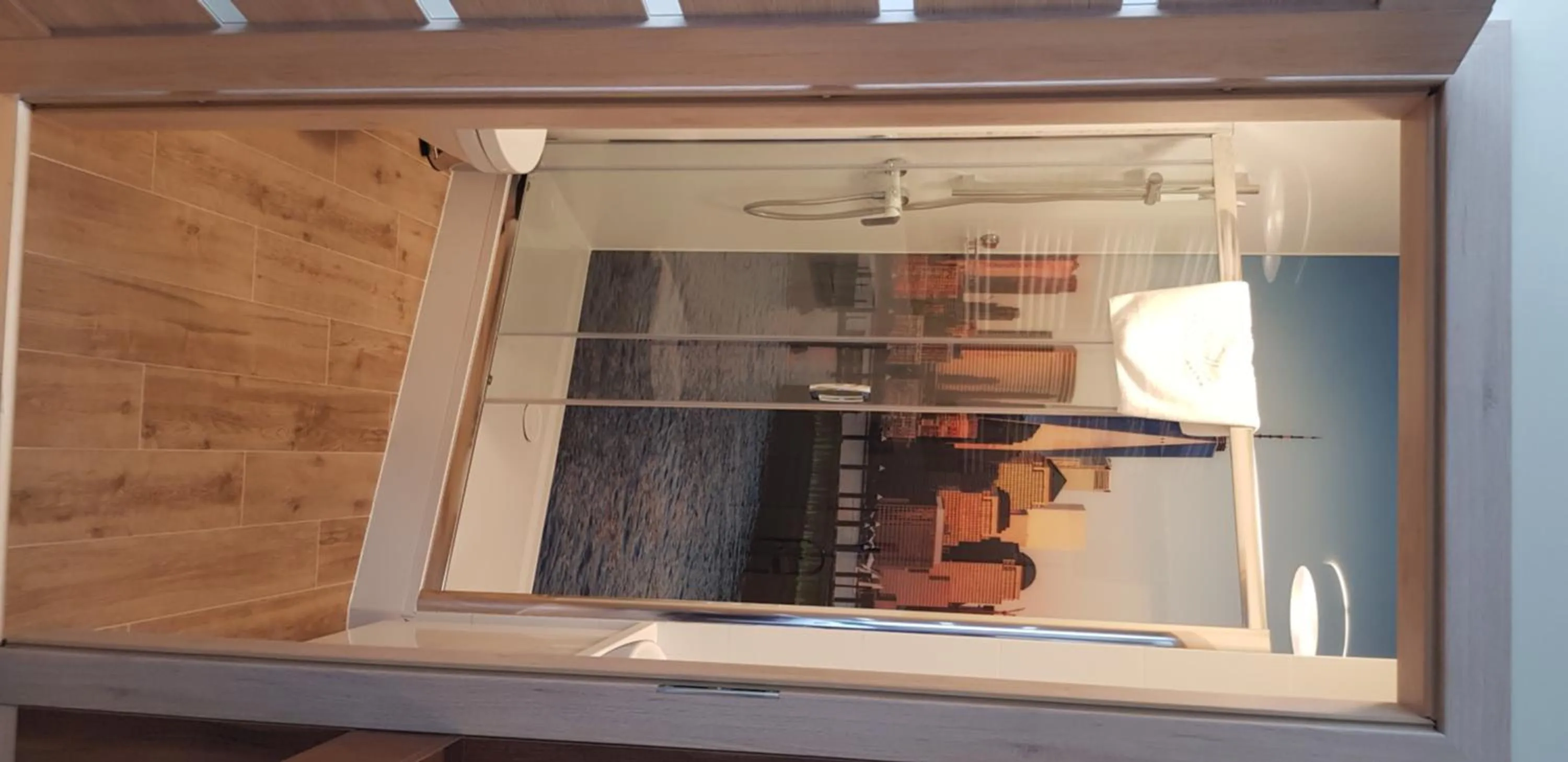 Bathroom in Metropolis Apartamenty Centrum