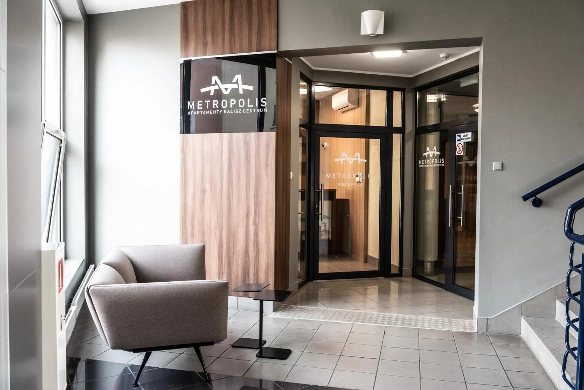 Seating area in Metropolis Apartamenty Centrum