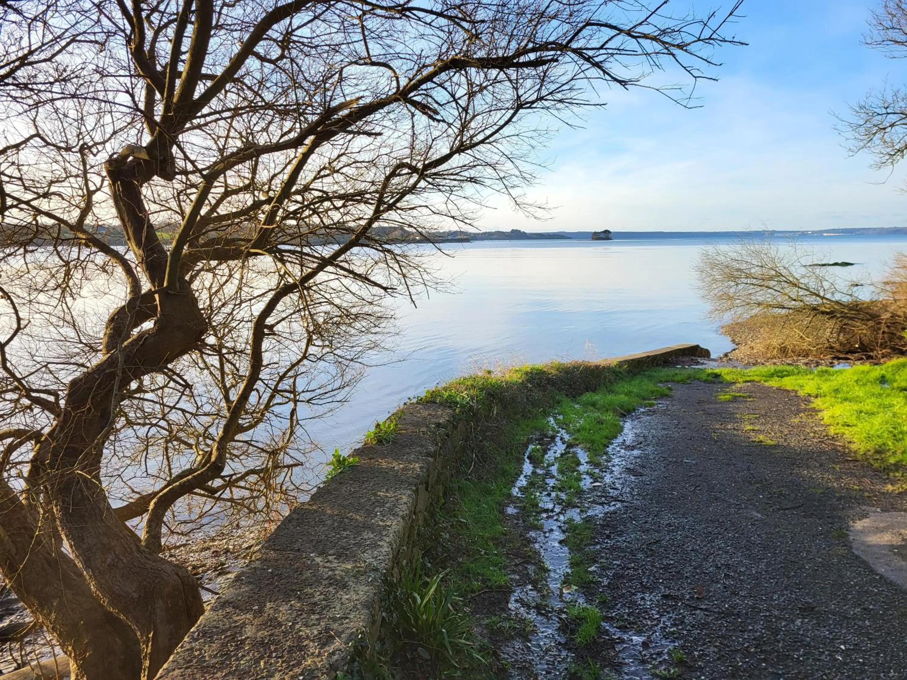 Sea view in CHAMBRES D'HÔTES LOPERHET