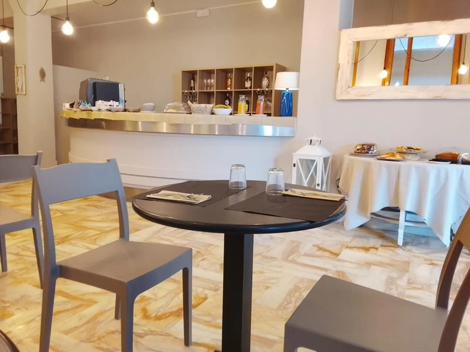 Seating area in Hotel Sole